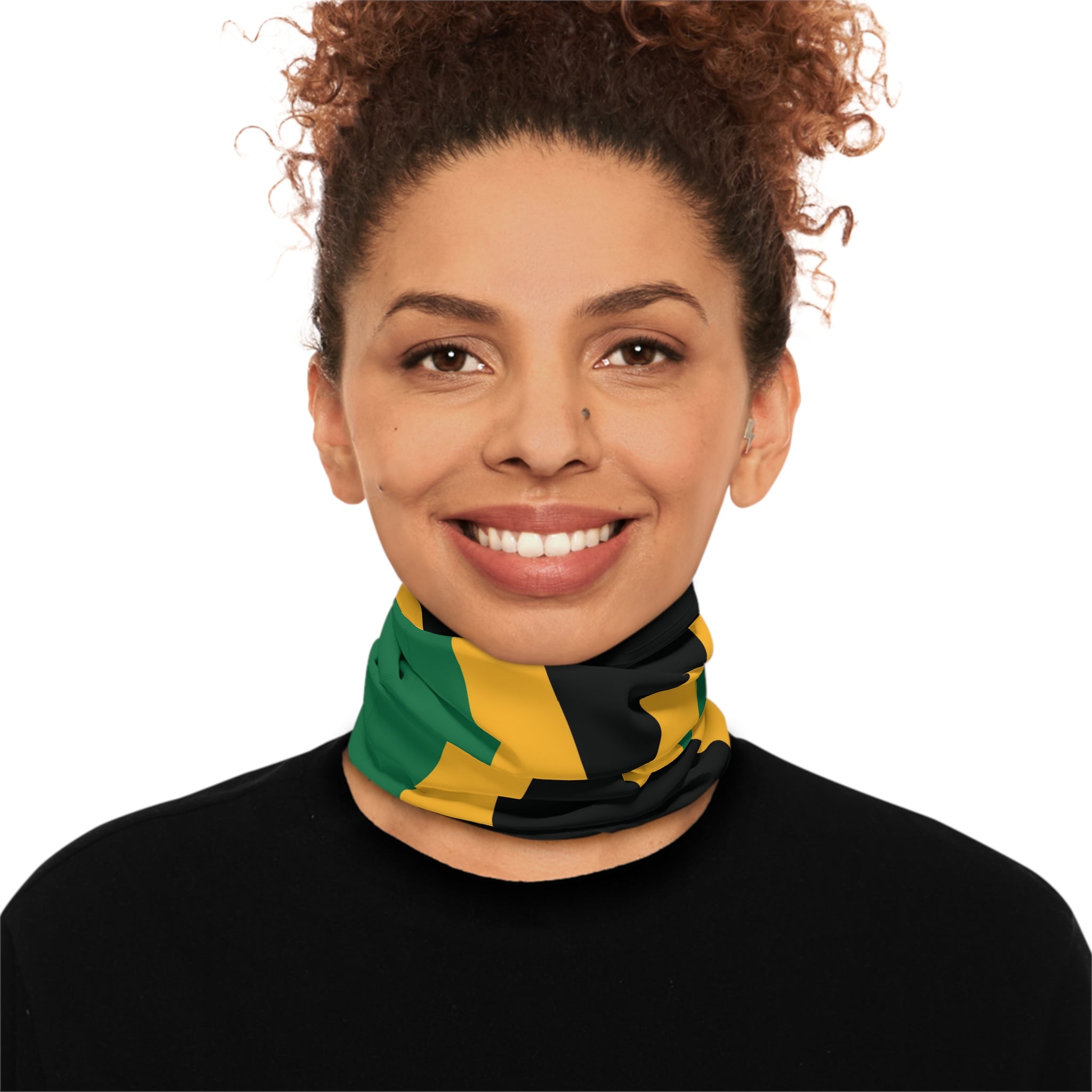 High Quality Jamaica Flag Lightweight Neck Gaiter-Fete Massive