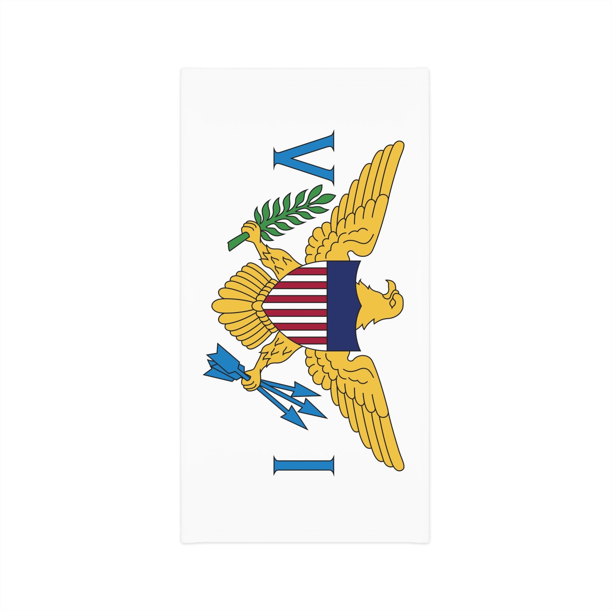 High Quality U.S. Virgin Islands Flag Lightweight Neck Gaiter-Fete Massive