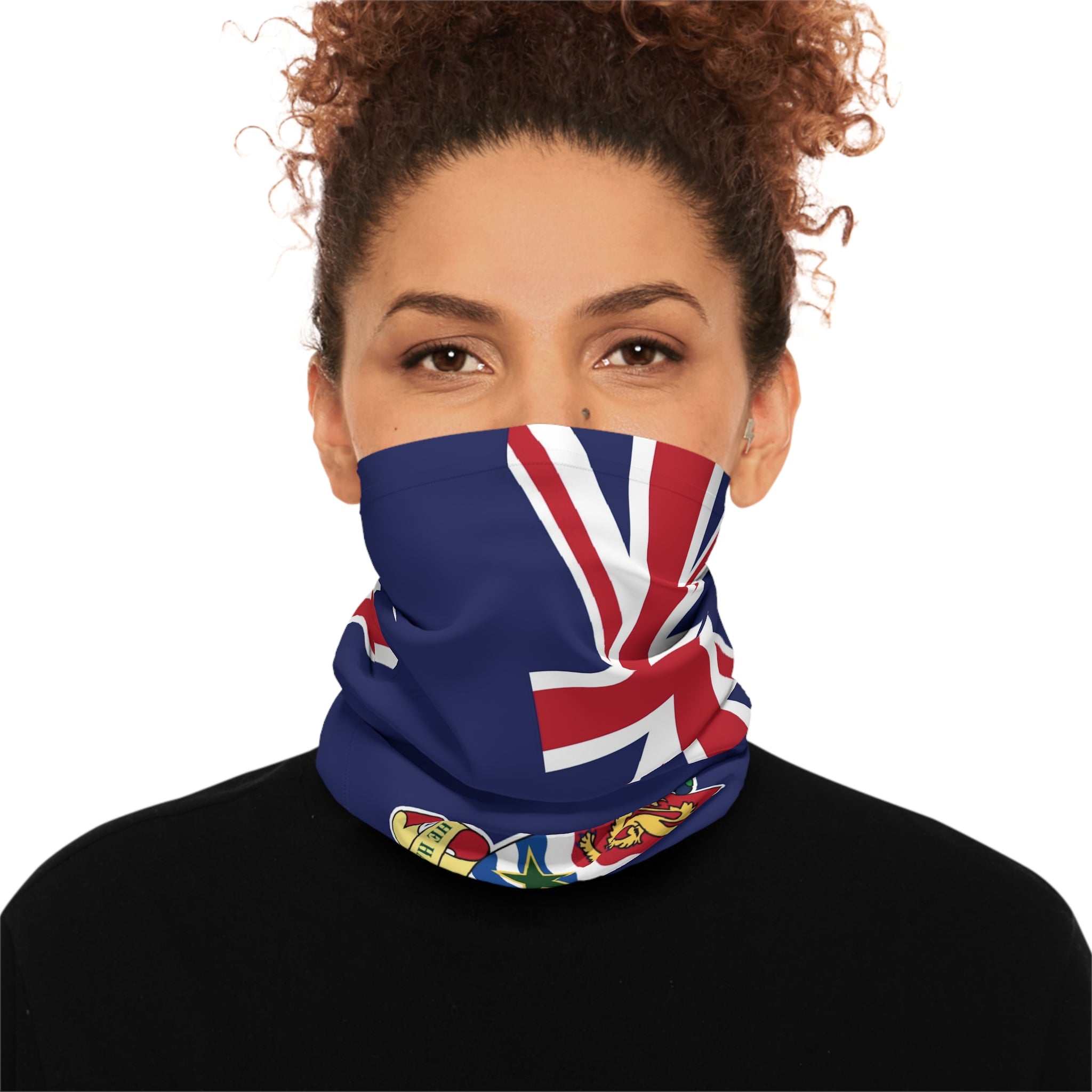 High Quality Caymen Islands Flag Lightweight Neck Gaiter-Fete Massive