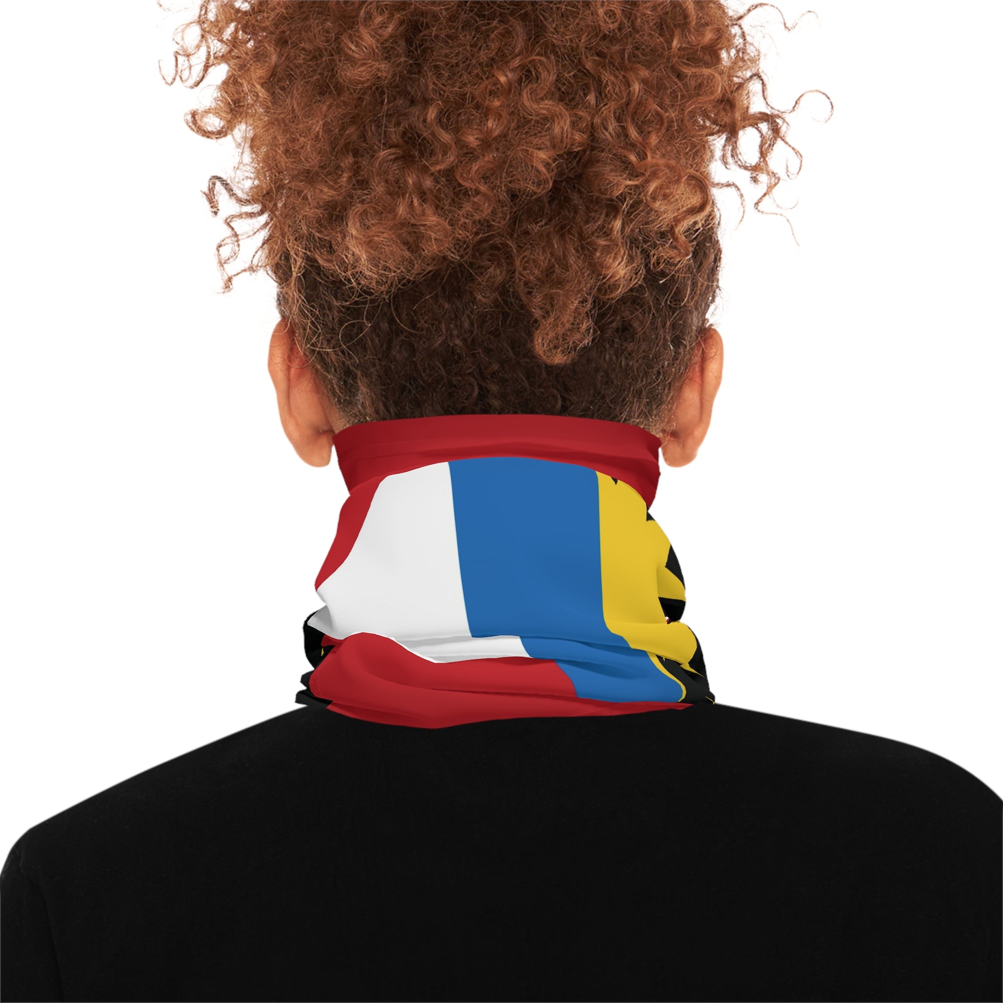 High Quality Antigua and Barbuda Flag Lightweight Neck Gaiter-Fete Massive