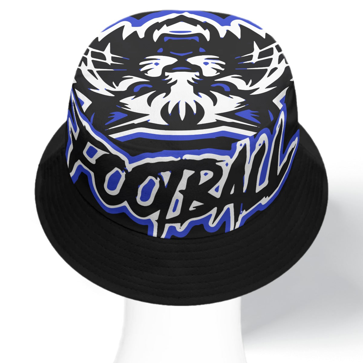 Laurel Wildcats Double-Sided Bucket Hat Black & Grey