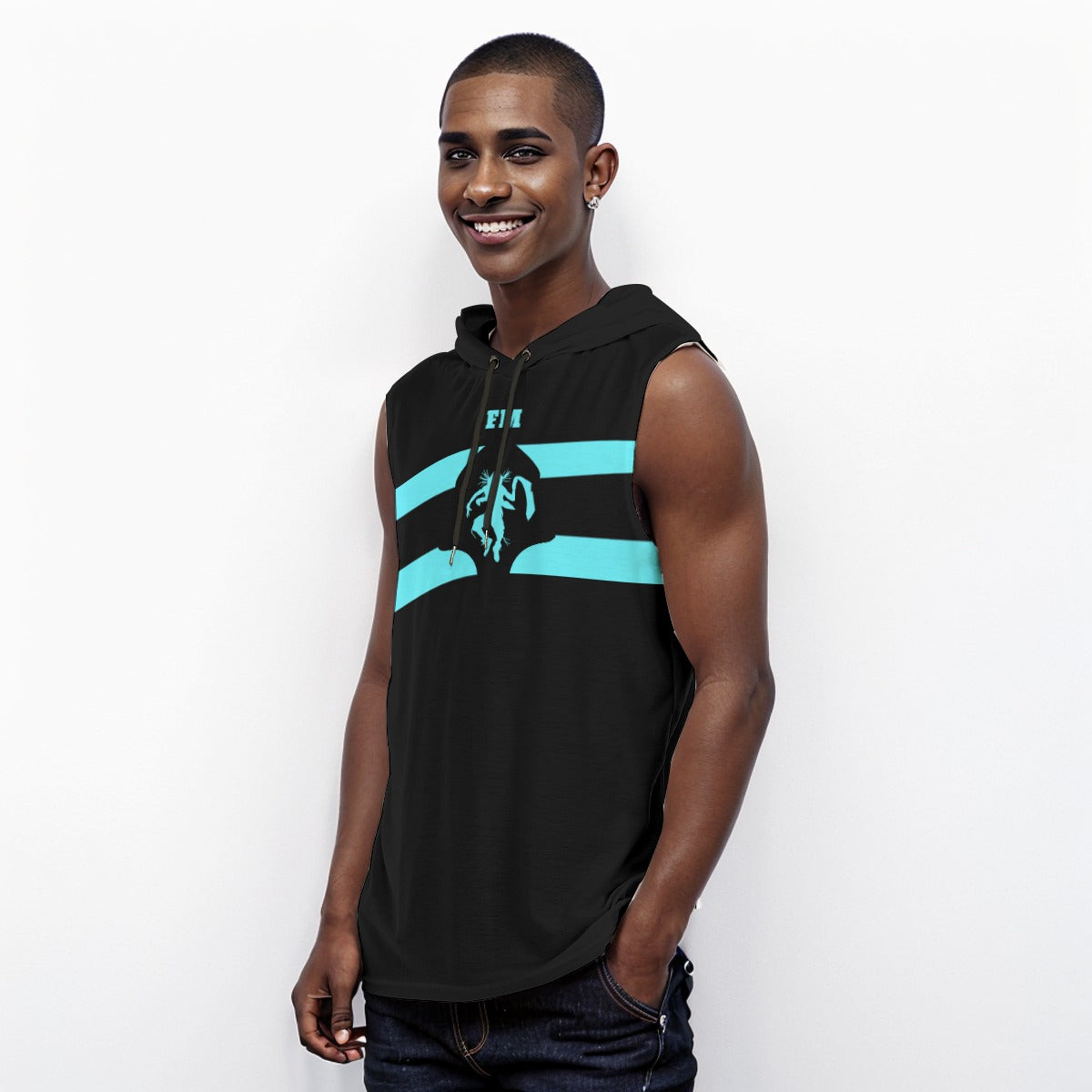 Men's Tank Hooded Vest
