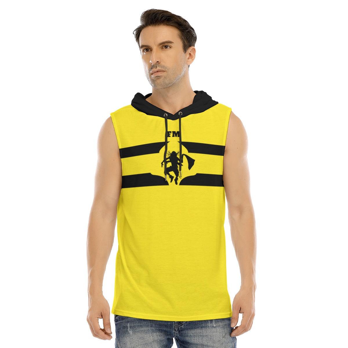 Men's Tank Hooded Vest