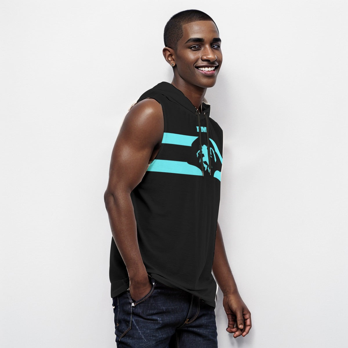 Men's Tank Hooded Vest