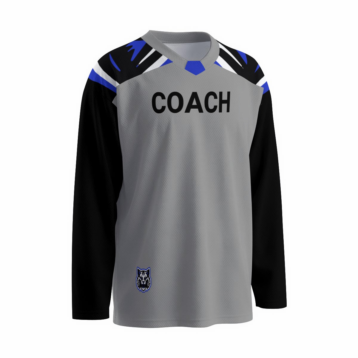 LW - COACH (front) Grey & Black Team Jersey