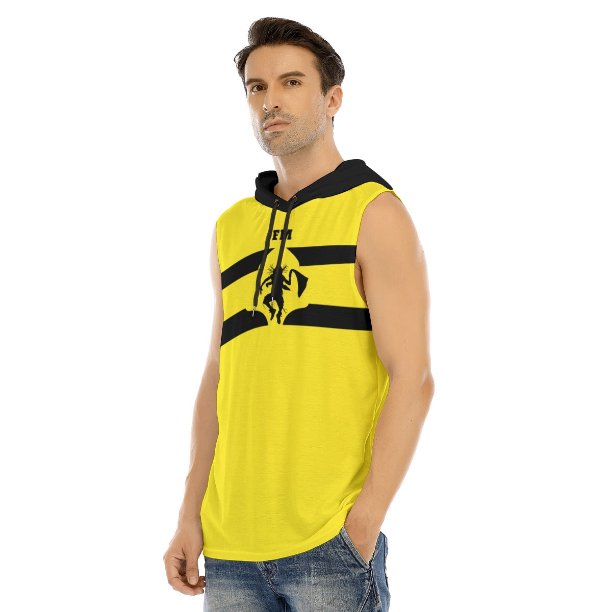 Men's Tank Hooded Vest