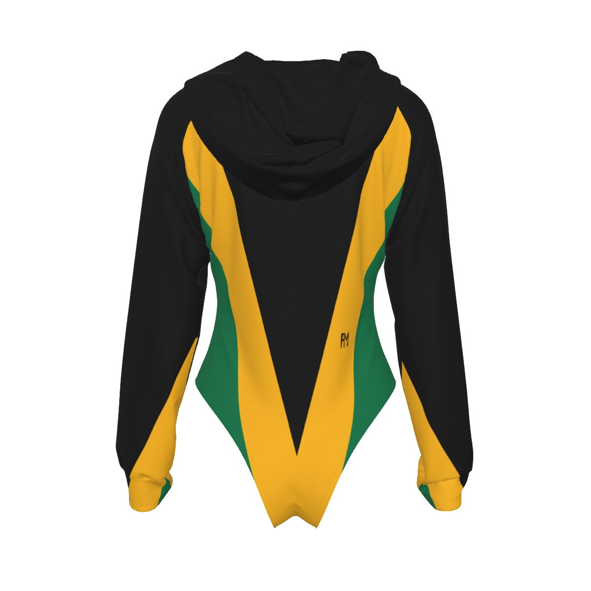 Women's Raglan Sleeve Hooded Bodysuit