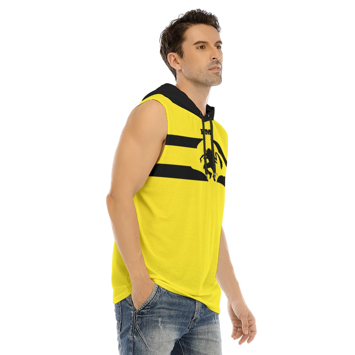 Men's Tank Hooded Vest