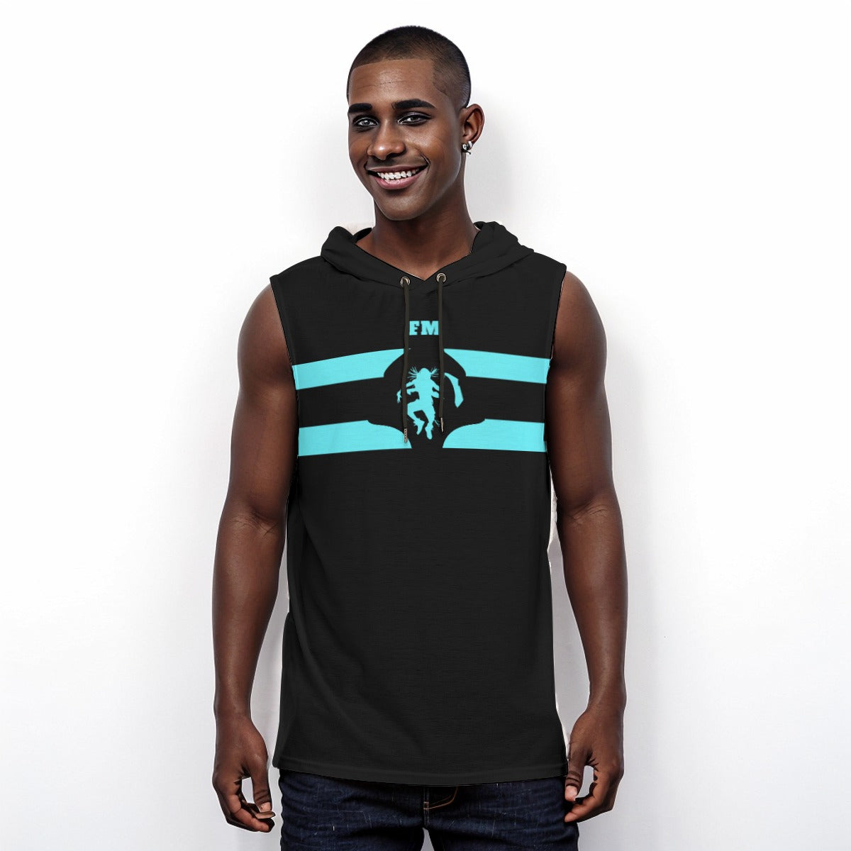 Men's Tank Hooded Vest