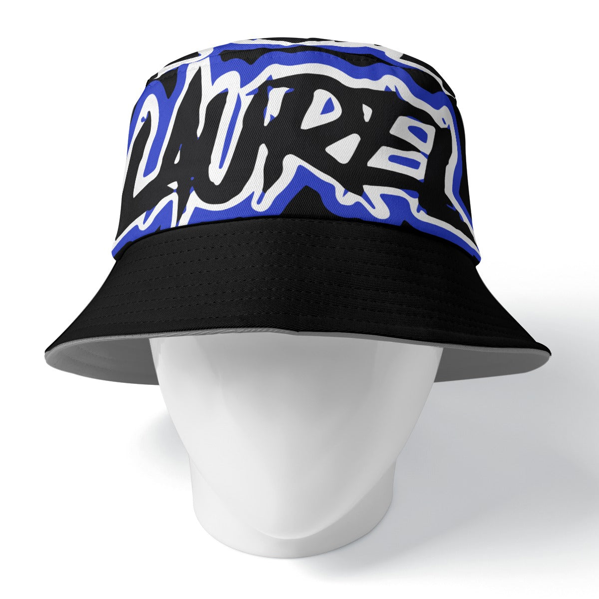 Laurel Wildcats Double-Sided Bucket Hat Black & Grey