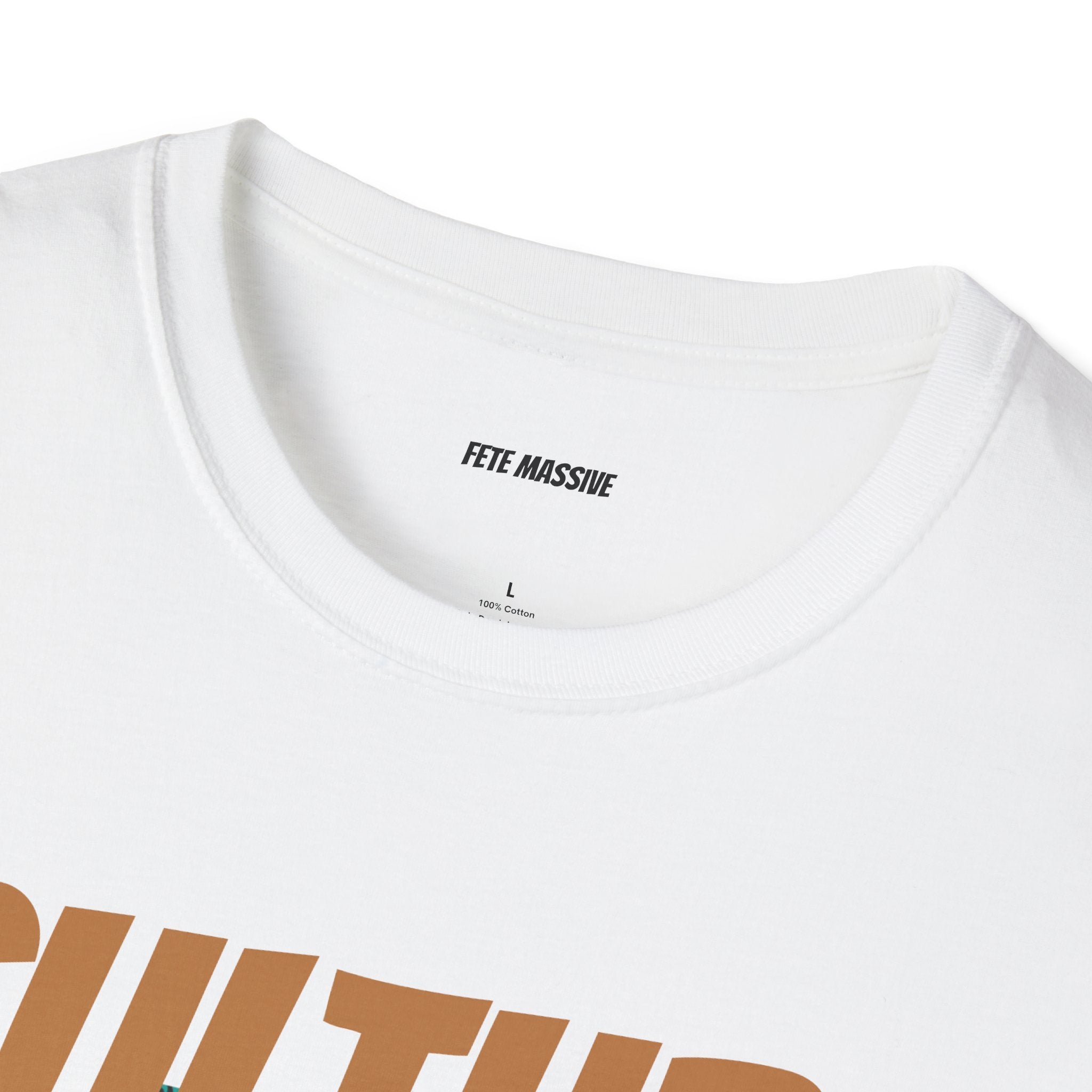 Culture: Unisex Softstyle T-Shirt-Fete Massive