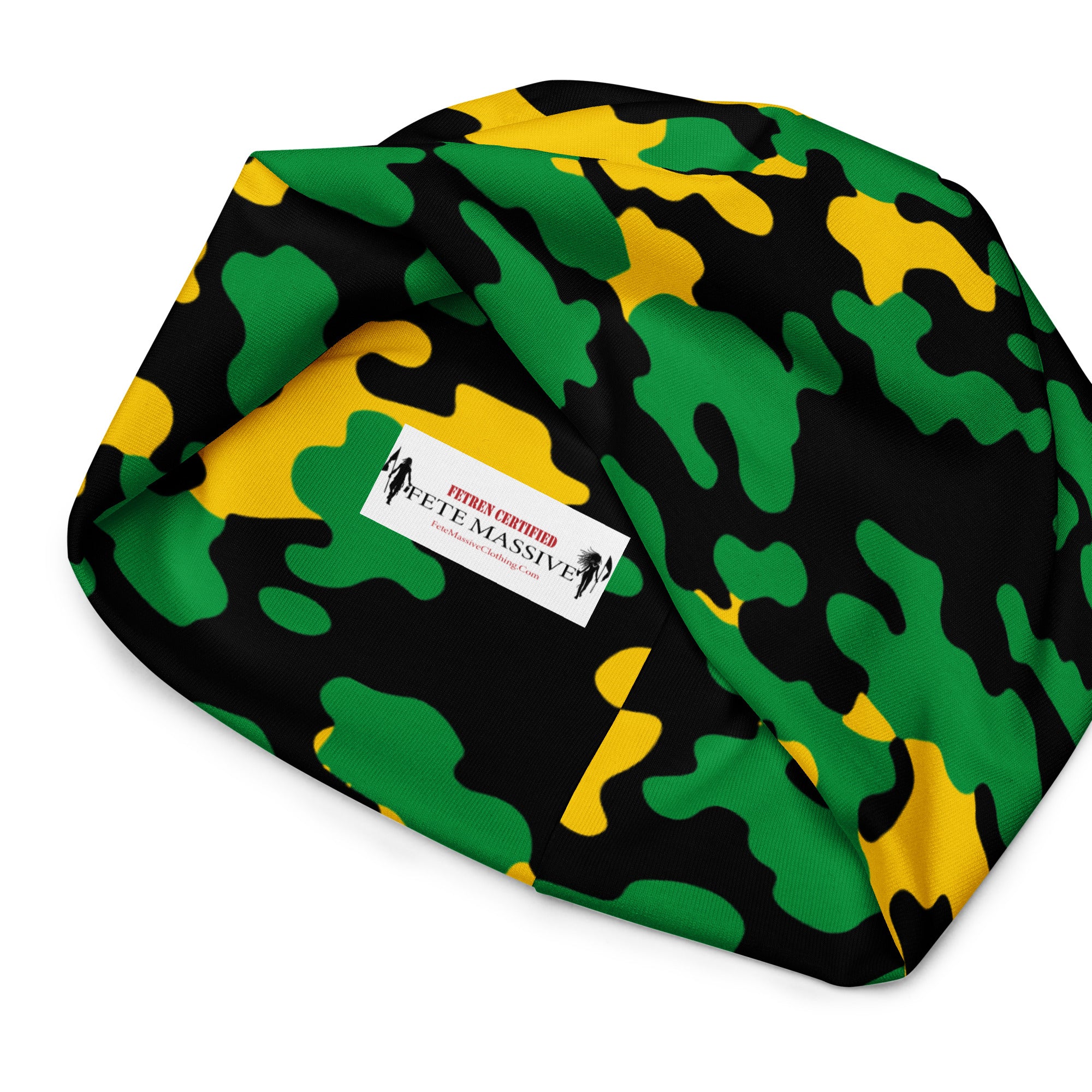 Jamaica Island CAMO Beanie-Fete Massive