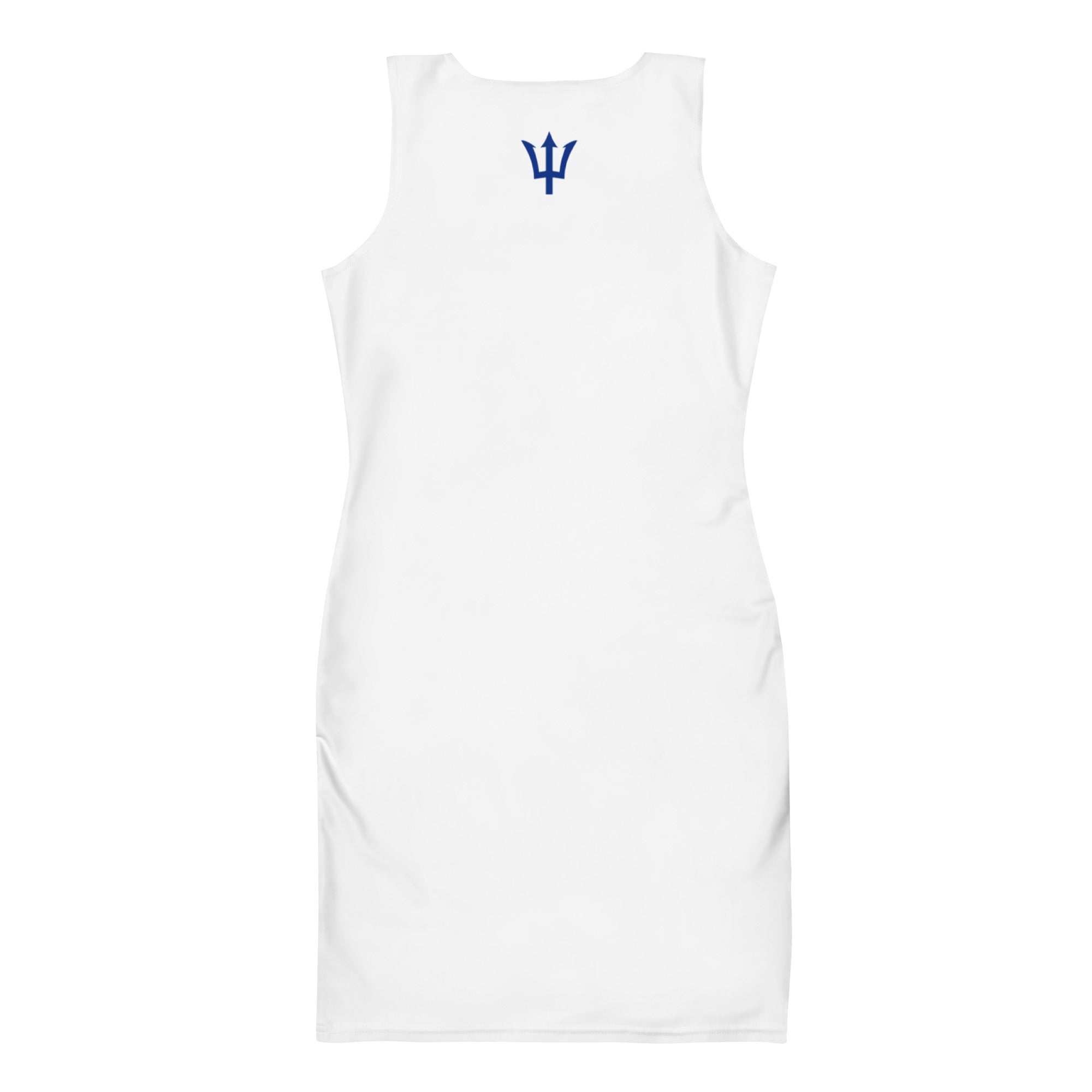 Barbados Bodycon dress (Off script White)-Fete Massive