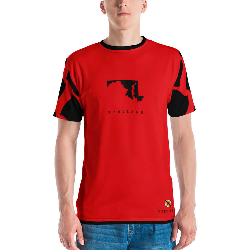 50 States: Maryland Men's t-shirt-Fete Massive