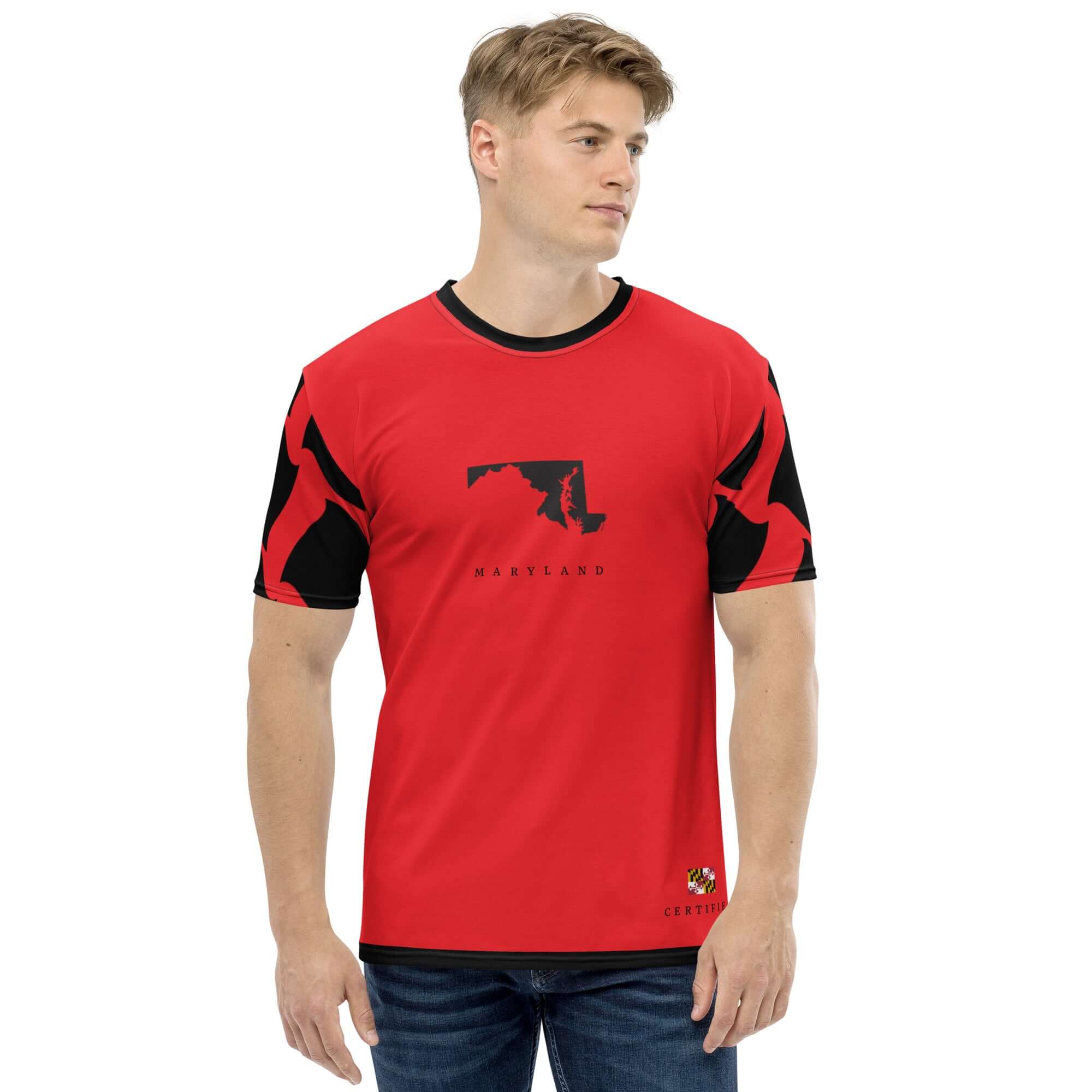 50 States: Maryland Men's t-shirt-Fete Massive