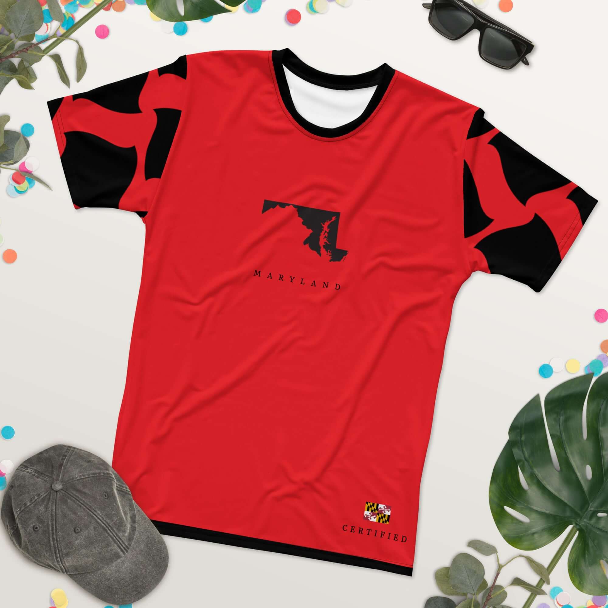 50 States: Maryland Men's t-shirt-Fete Massive