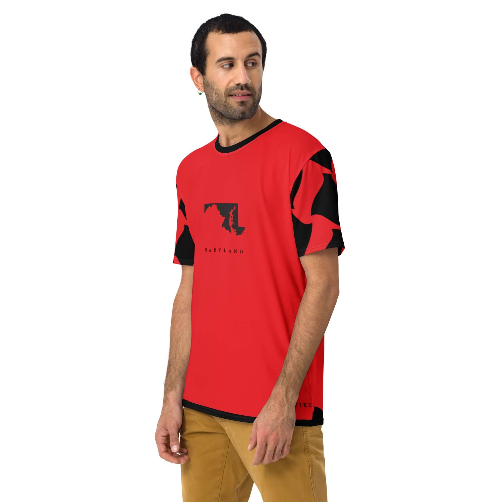 50 States: Maryland Men's t-shirt-Fete Massive