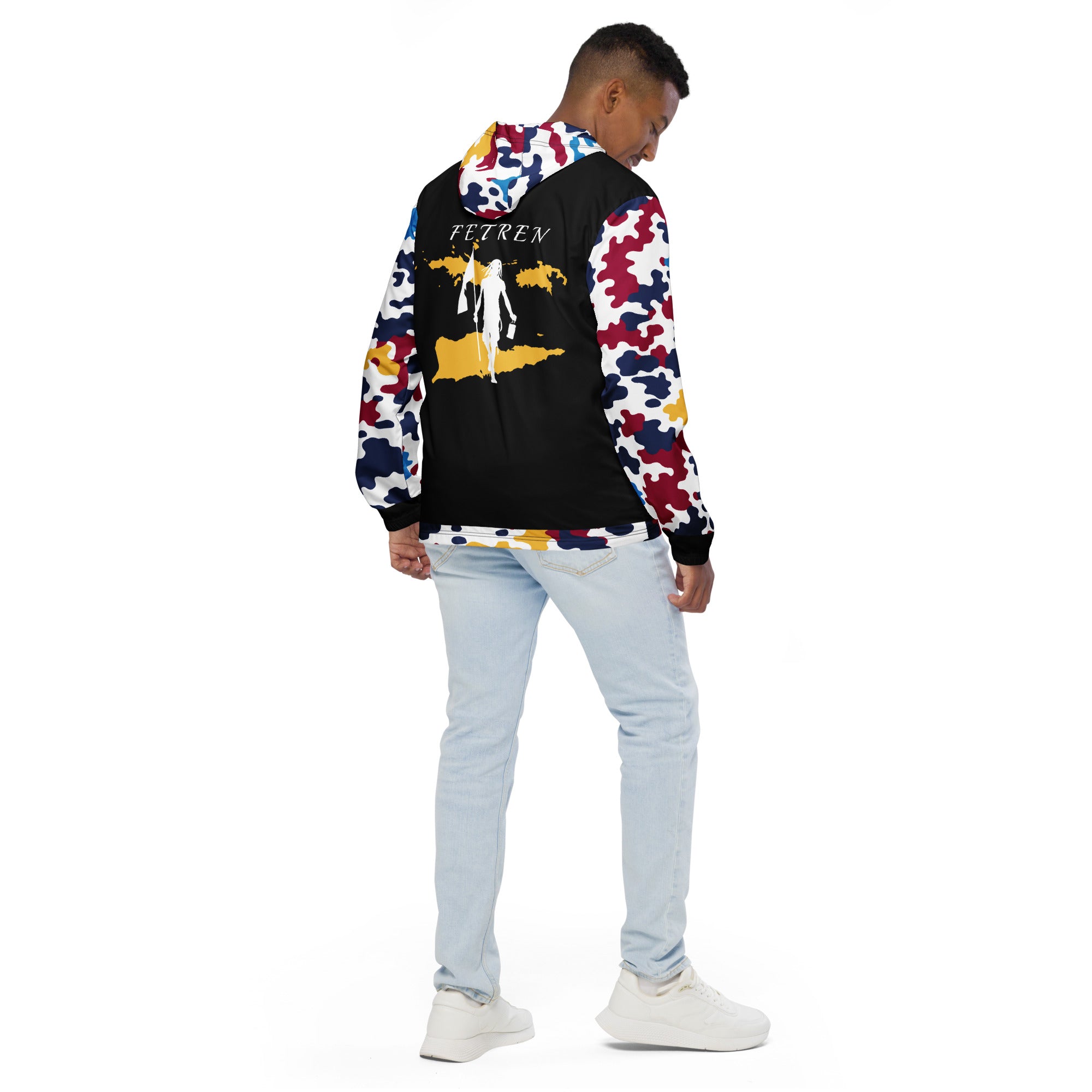 Fetren CAMO Jacket (Virgin Islands Black)-Fete Massive