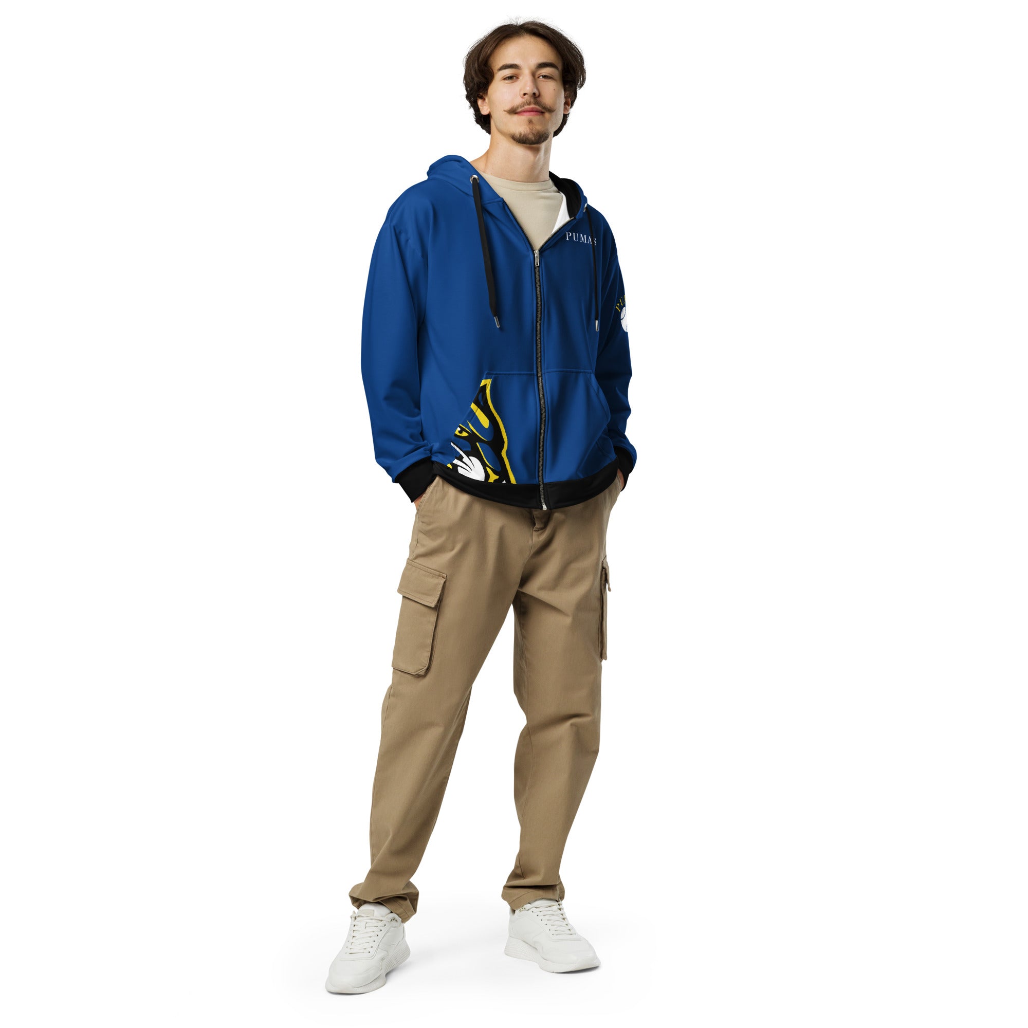 Unisex zip hoodie-Fete Massive