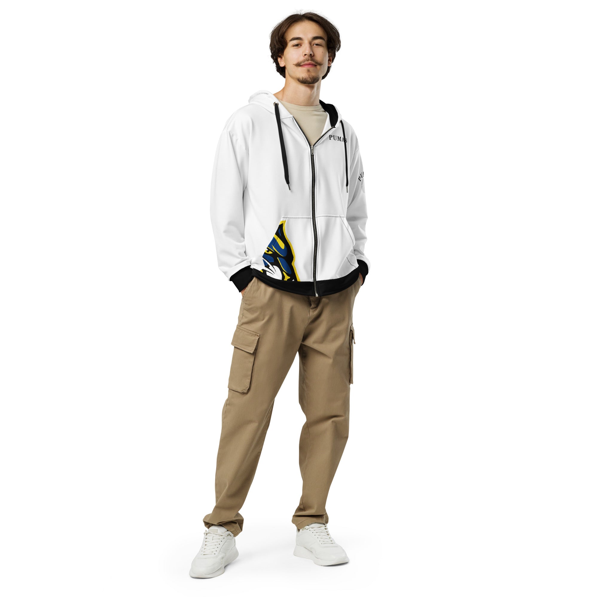 Unisex zip hoodie-Fete Massive
