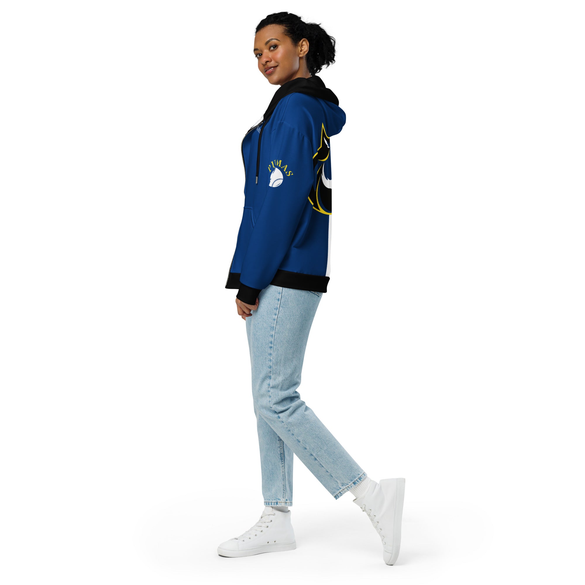 Unisex zip hoodie-Fete Massive