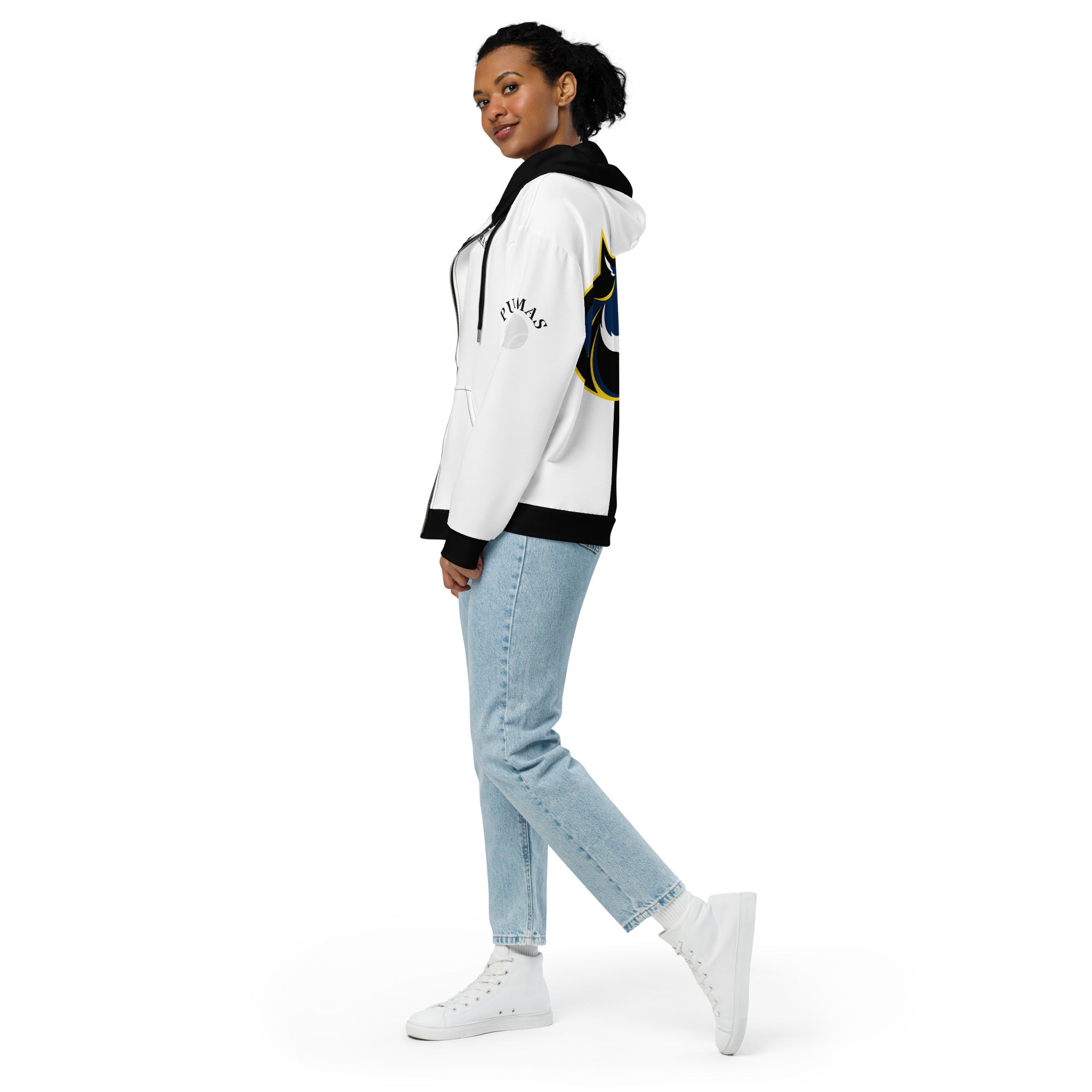Unisex zip hoodie-Fete Massive