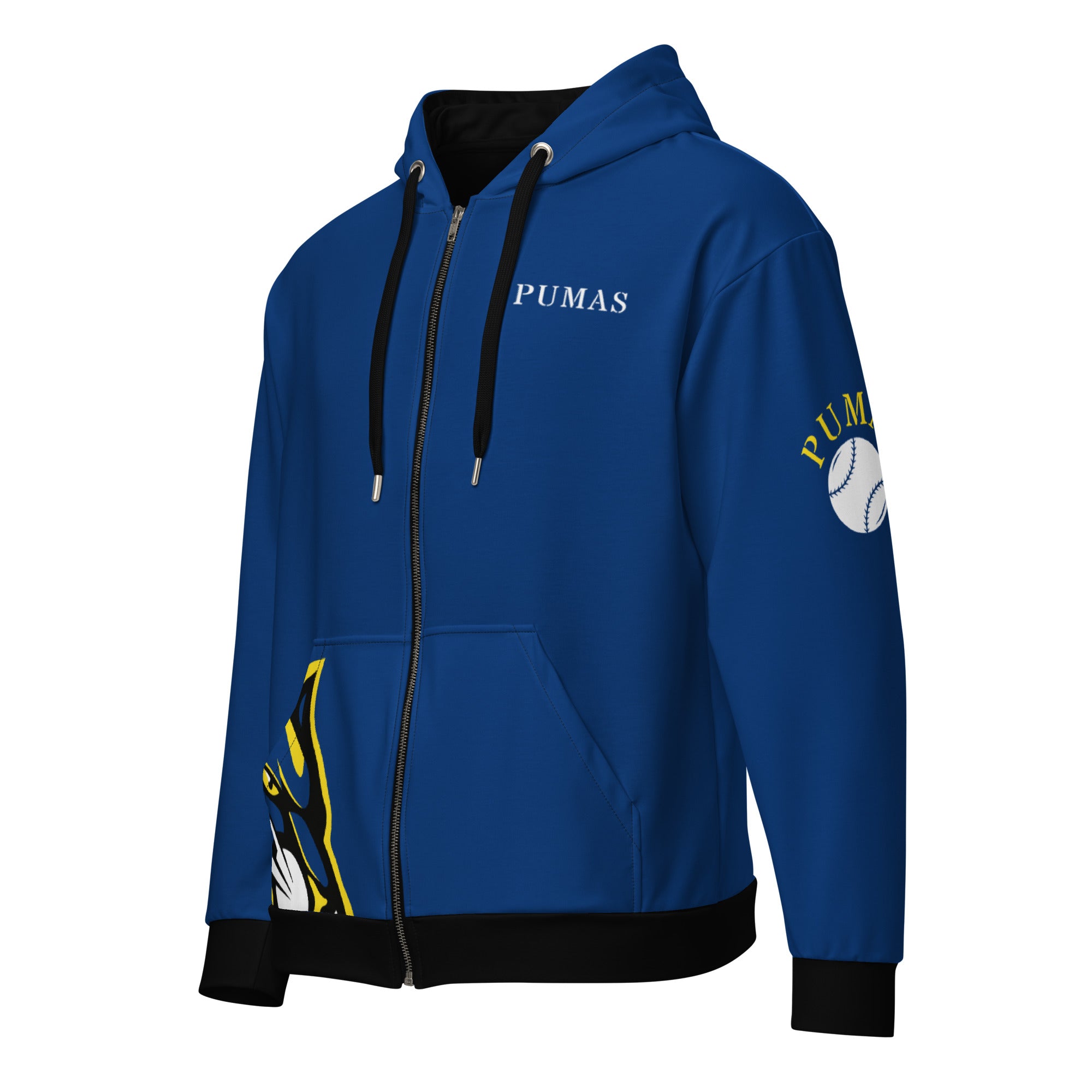 Unisex zip hoodie-Fete Massive