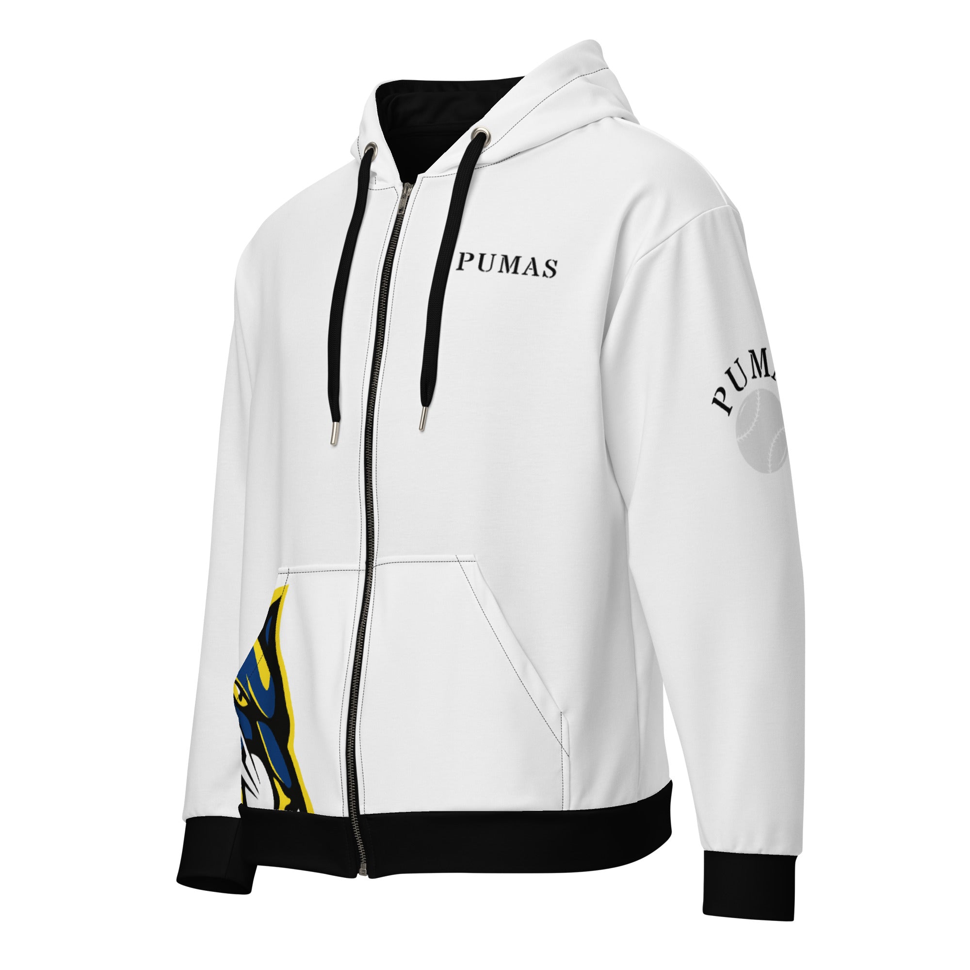 Unisex zip hoodie-Fete Massive