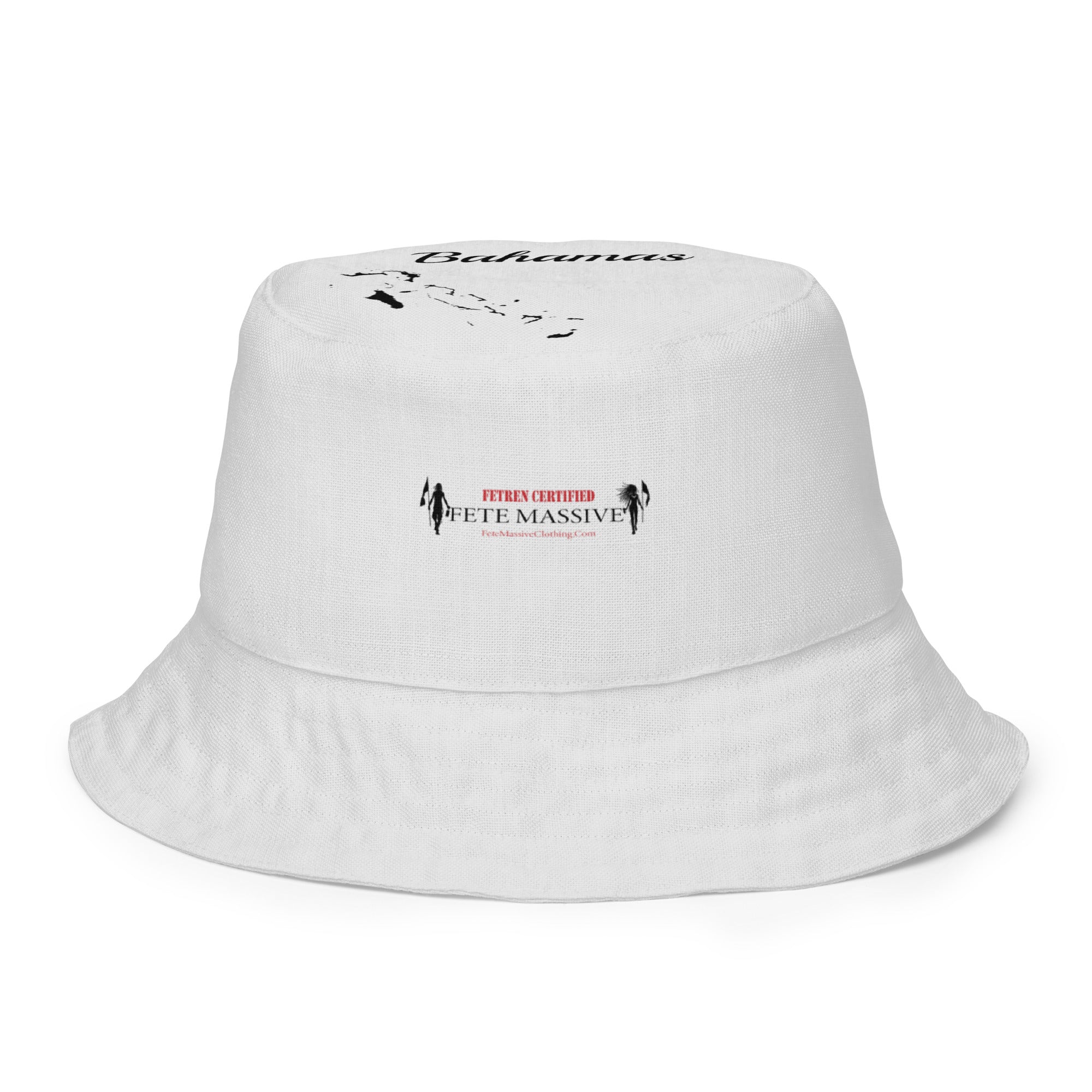 Bahamas CAMO Reversible bucket hat-Fete Massive