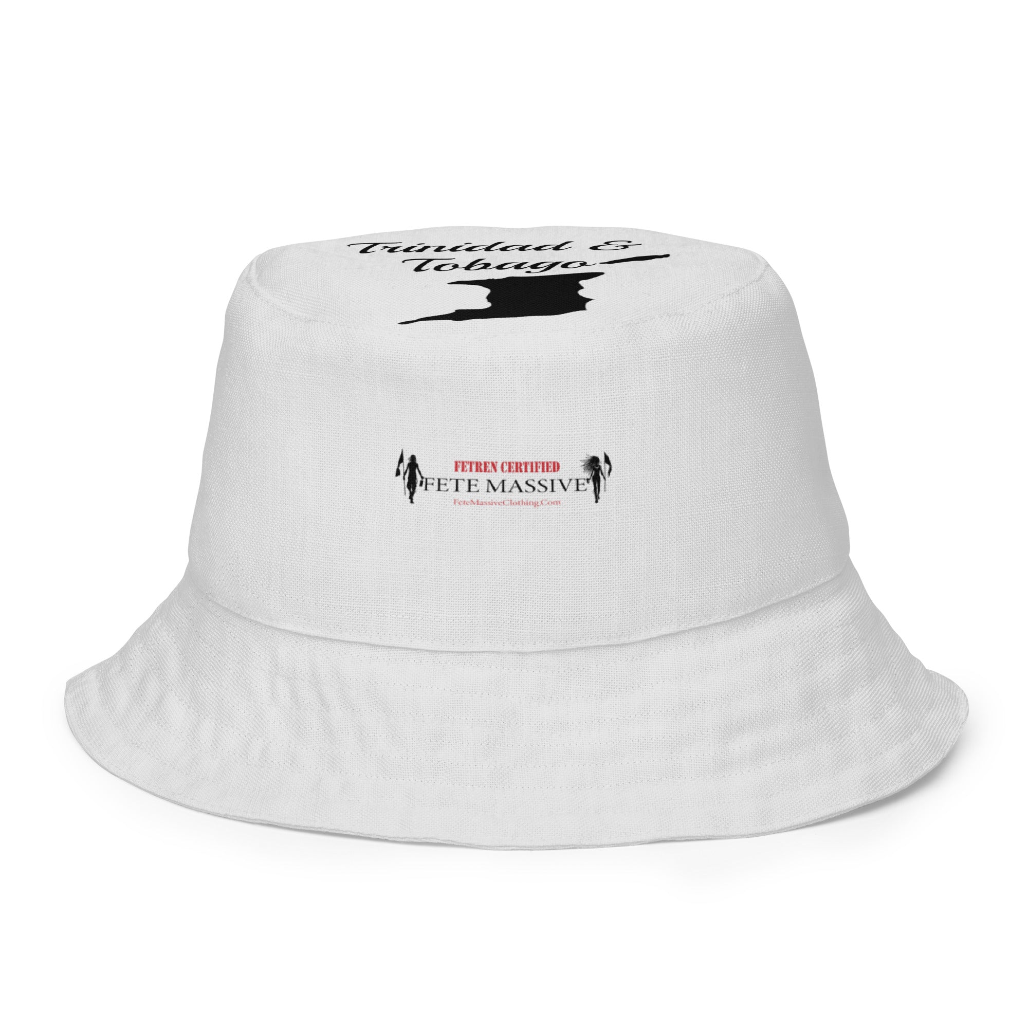 Trinidad & Tobago CAMO Reversible bucket hat-Fete Massive