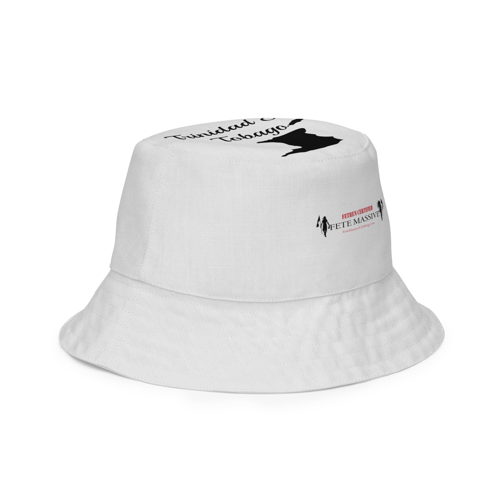 Trinidad & Tobago CAMO Reversible bucket hat-Fete Massive