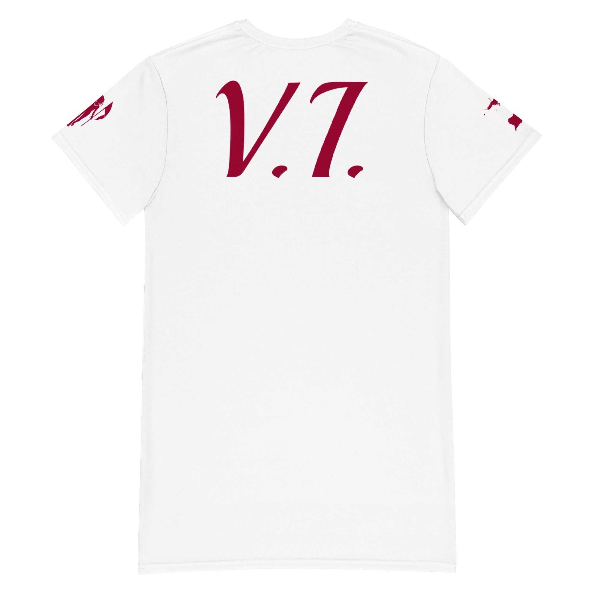 Virgin Islands T-shirt dress-Fete Massive