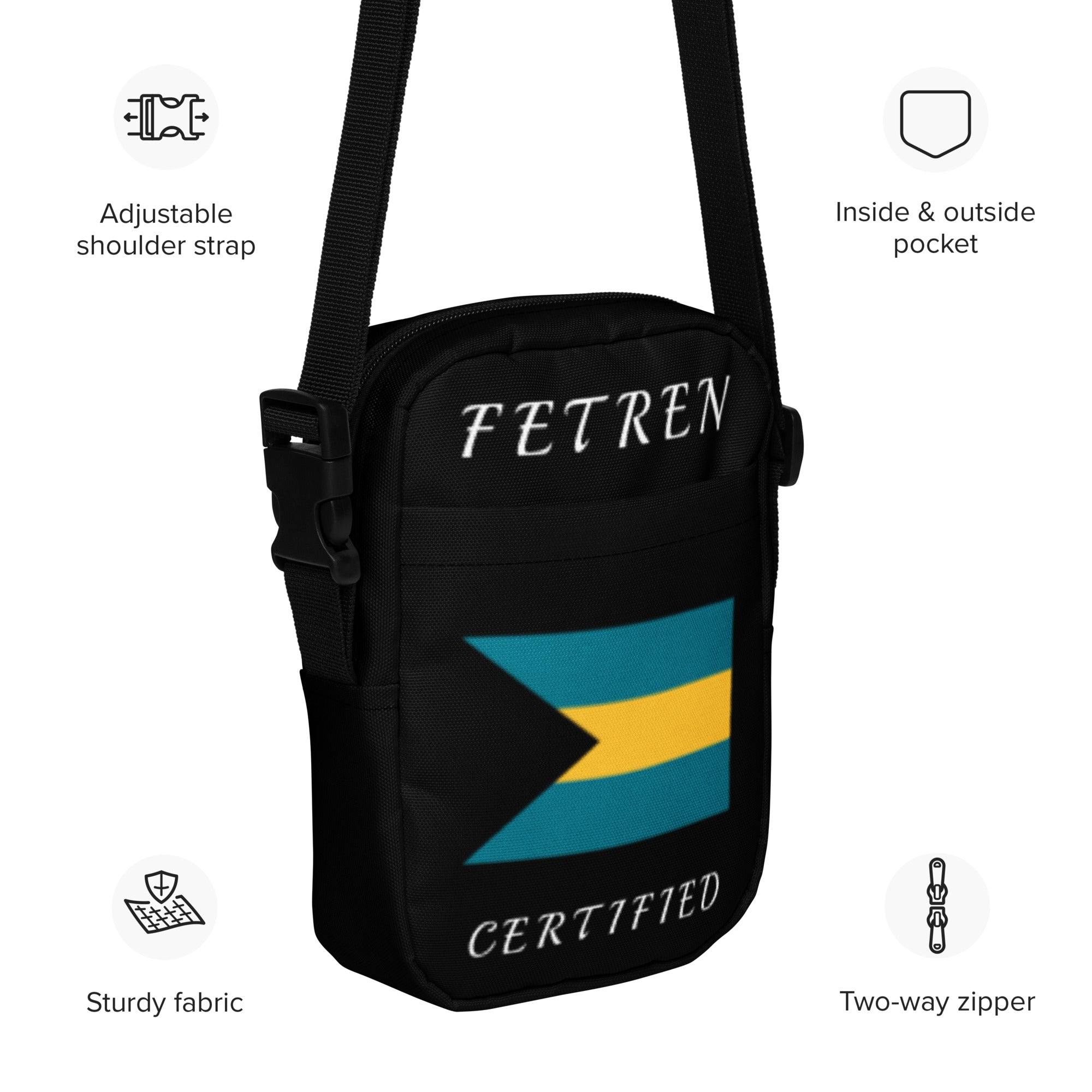 Bahamas Utility crossbody bag-Fete Massive