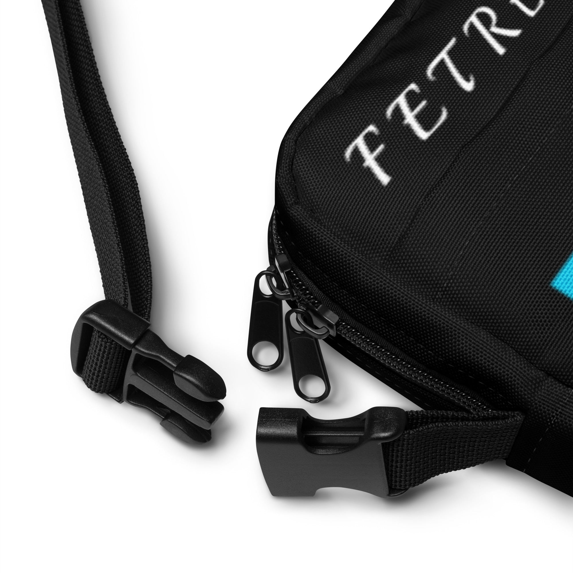 Roatan / Honduras Utility crossbody bag (Black)-Fete Massive