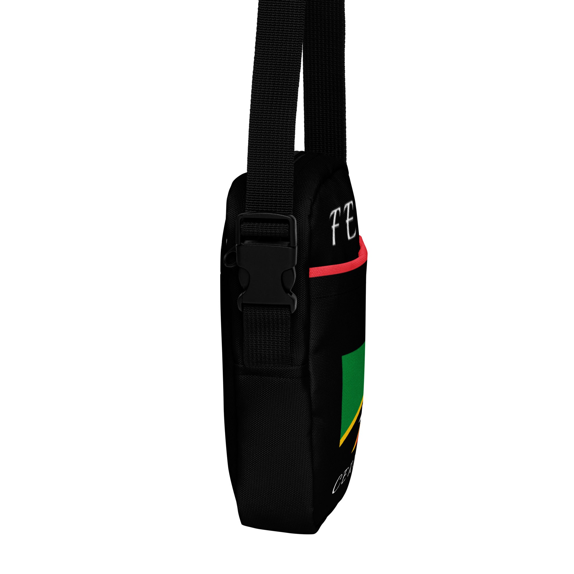 St. Kitts Utility crossbody bag (Black)-Fete Massive