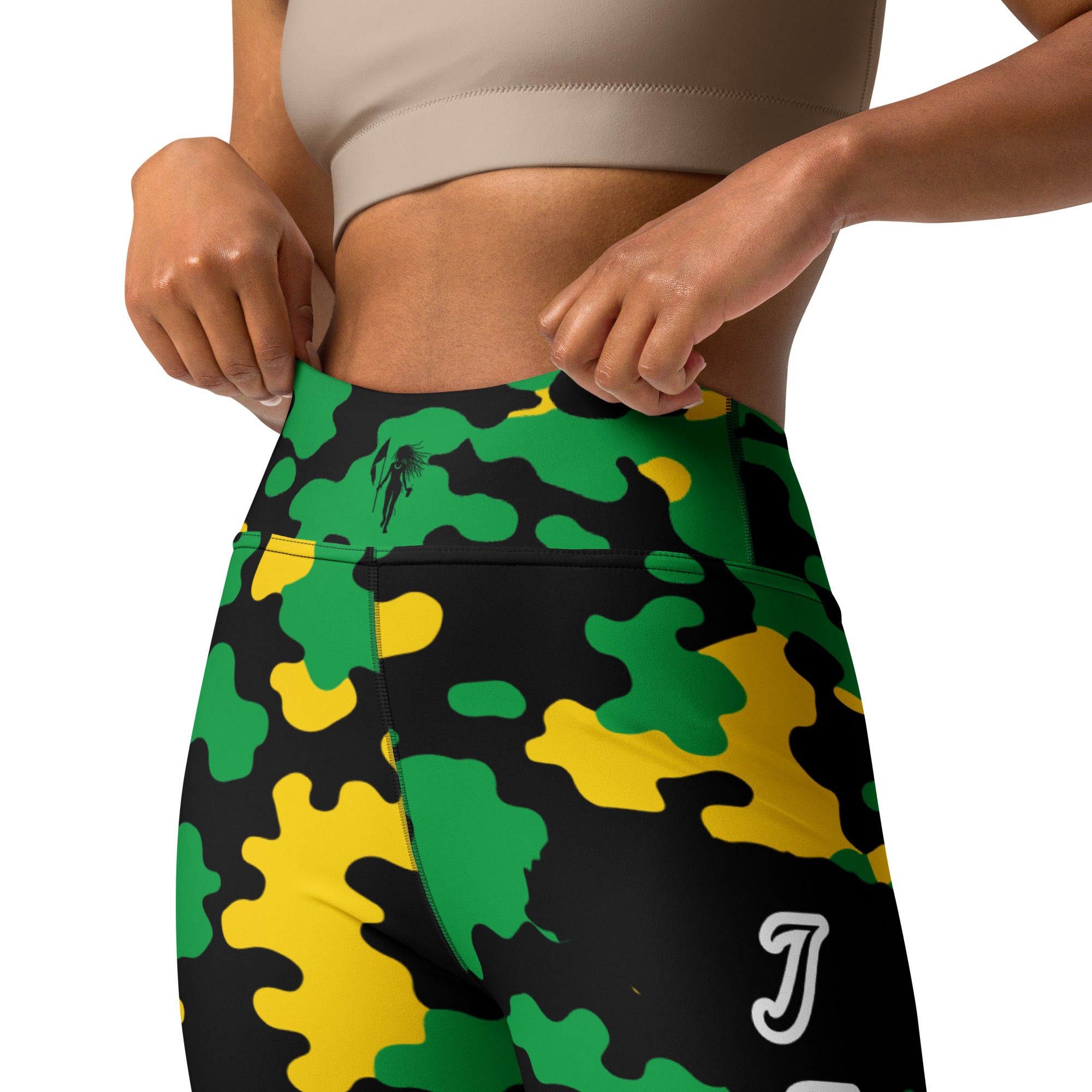 Jamaica CAMO Leggings-Fete Massive