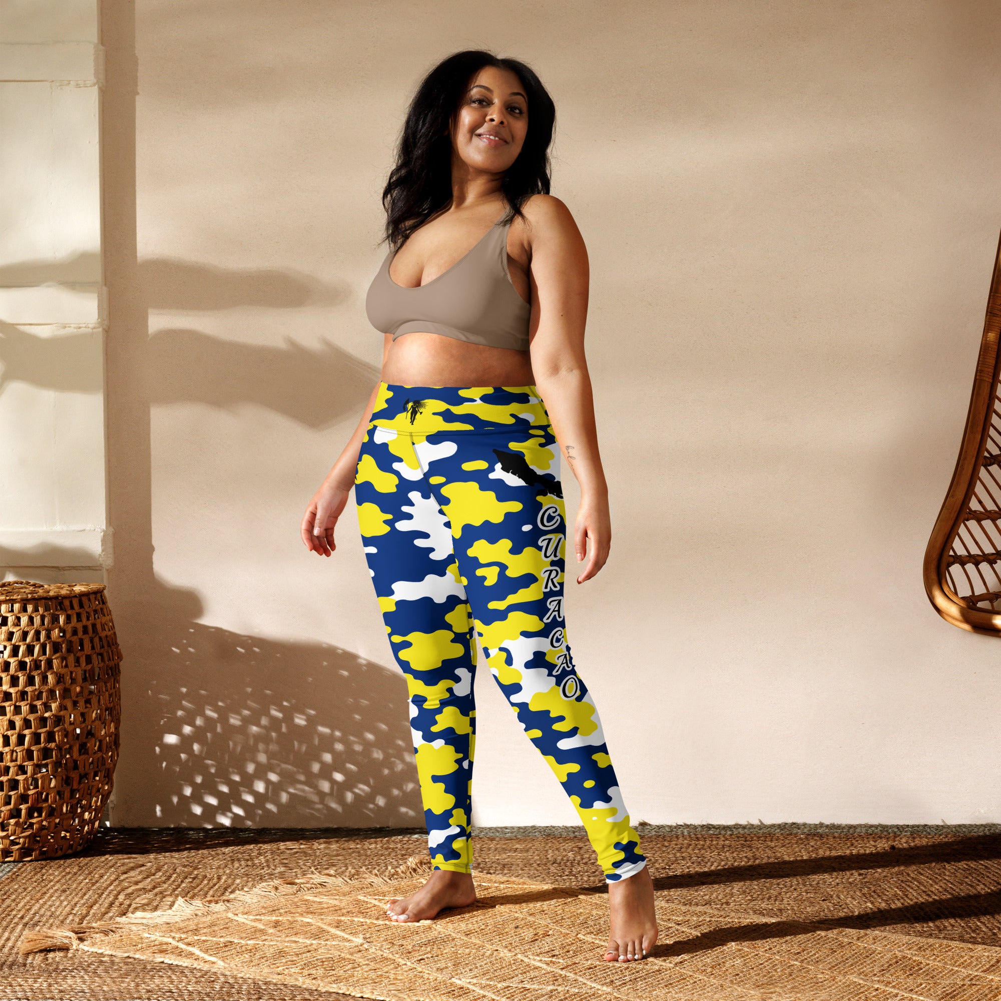 Curacao CAMO Leggings-Fete Massive