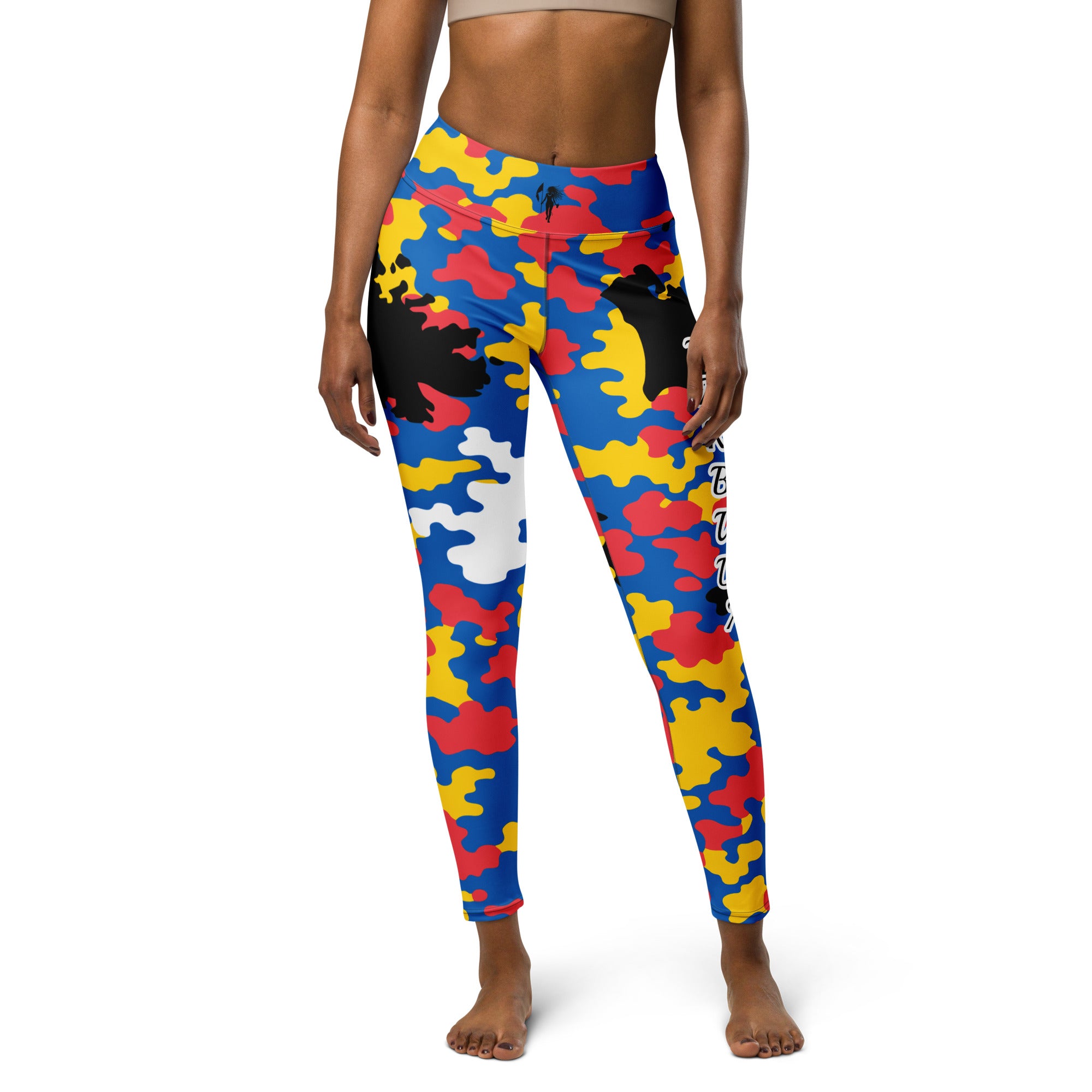 Antigua & Barbuda CAMO Leggings-Fete Massive