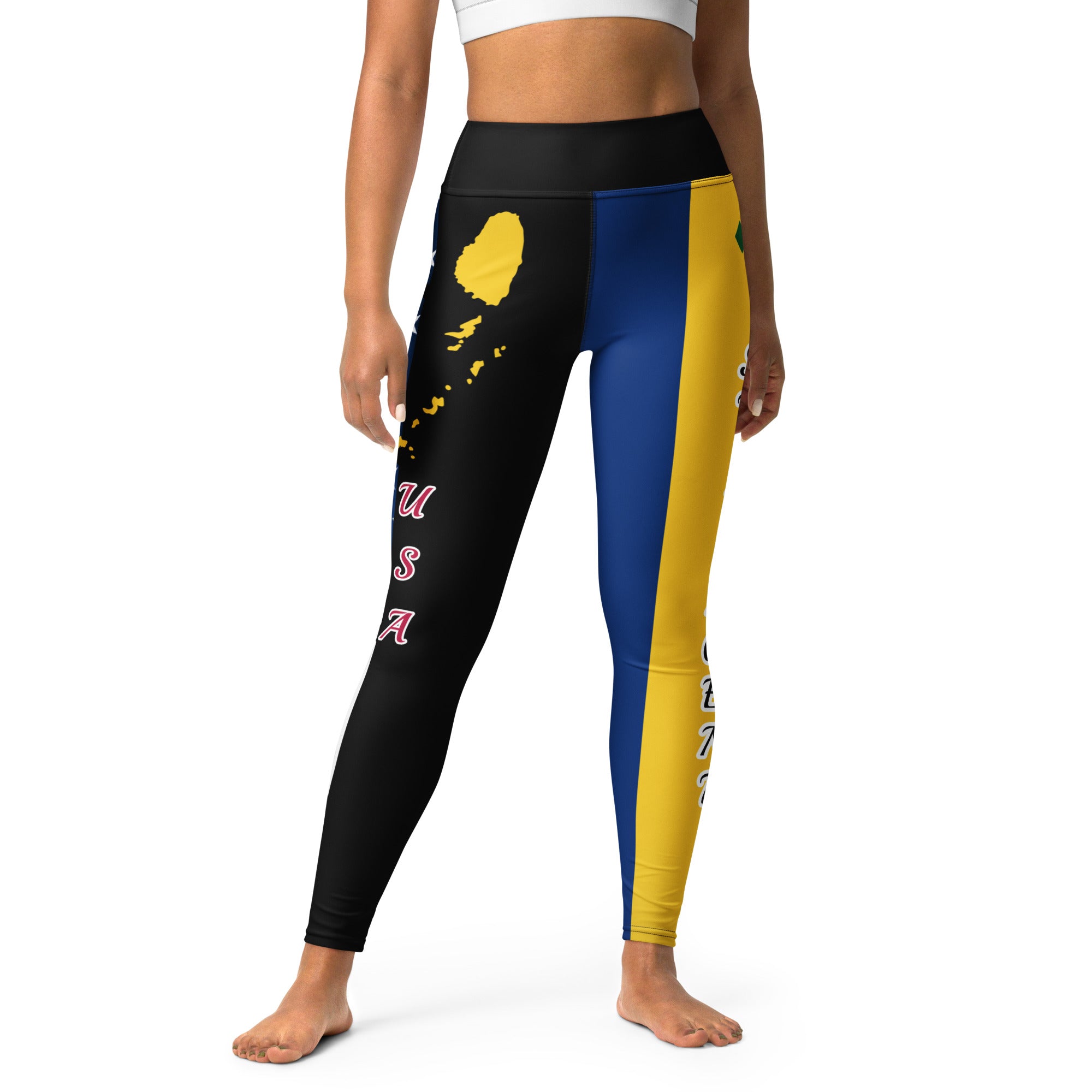 Saint Vincent USA Yoga Leggings-Fete Massive