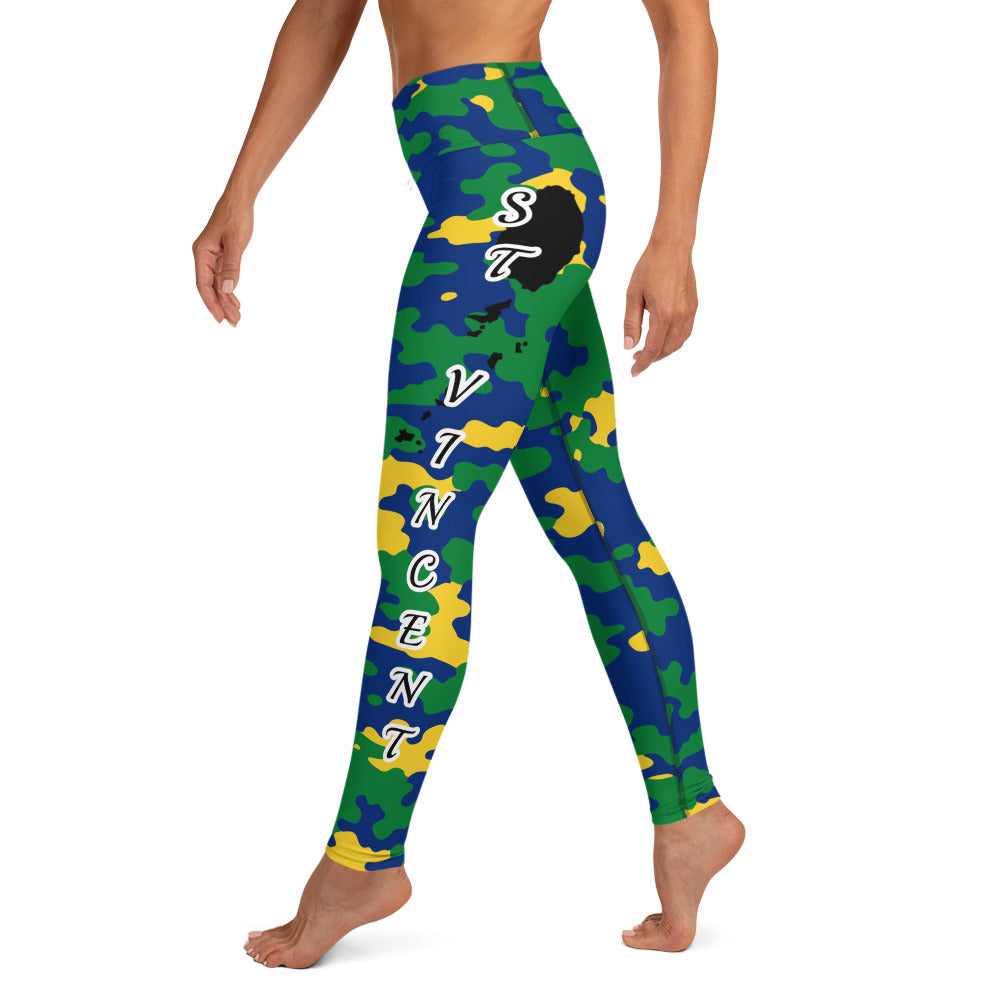 St. Vincent CAMO Leggings-Fete Massive