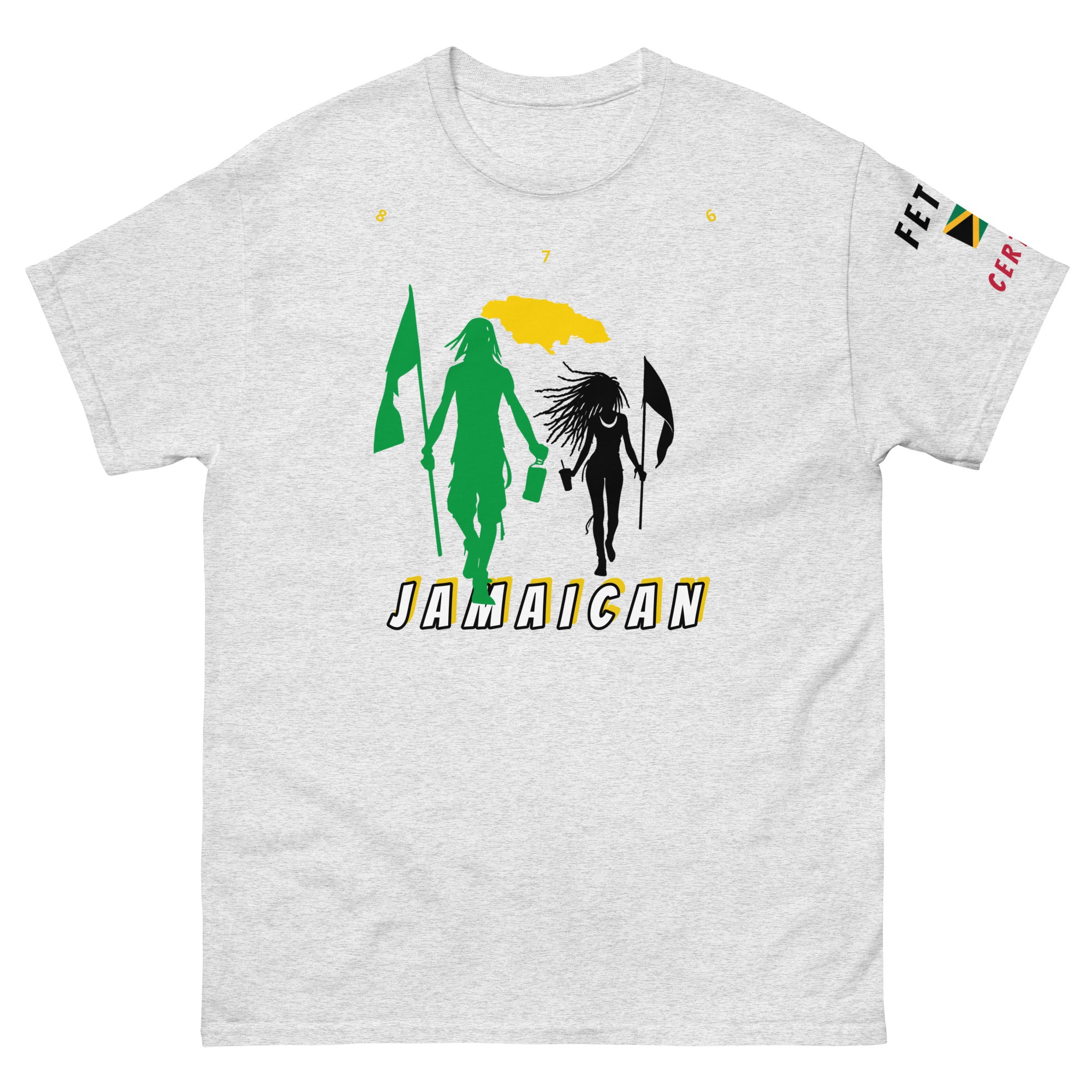 Jamaica Flag Mon/Gyal Tee-Fete Massive