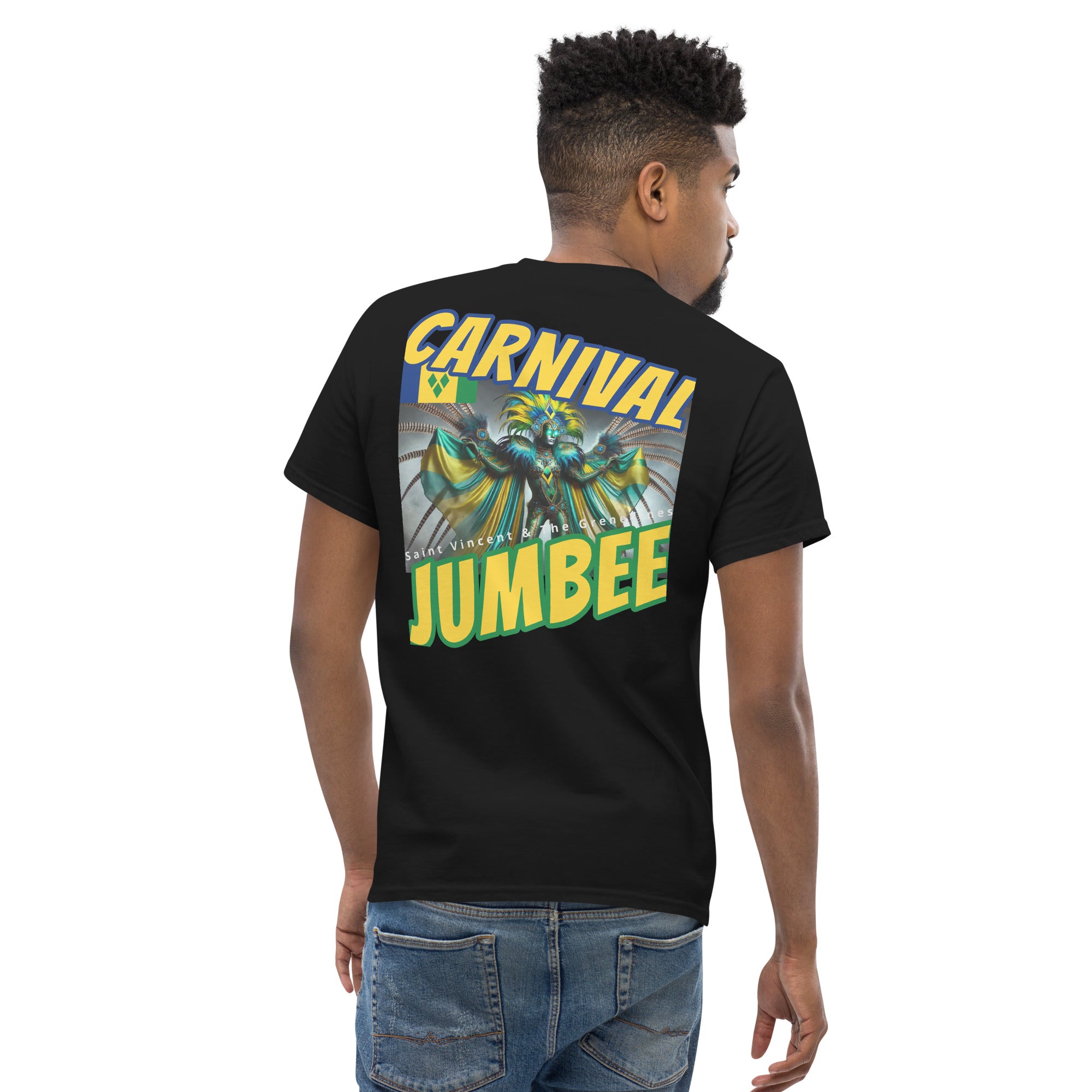 St. Vincent and the Grenadines Carnival Jumbee tee-Fete Massive