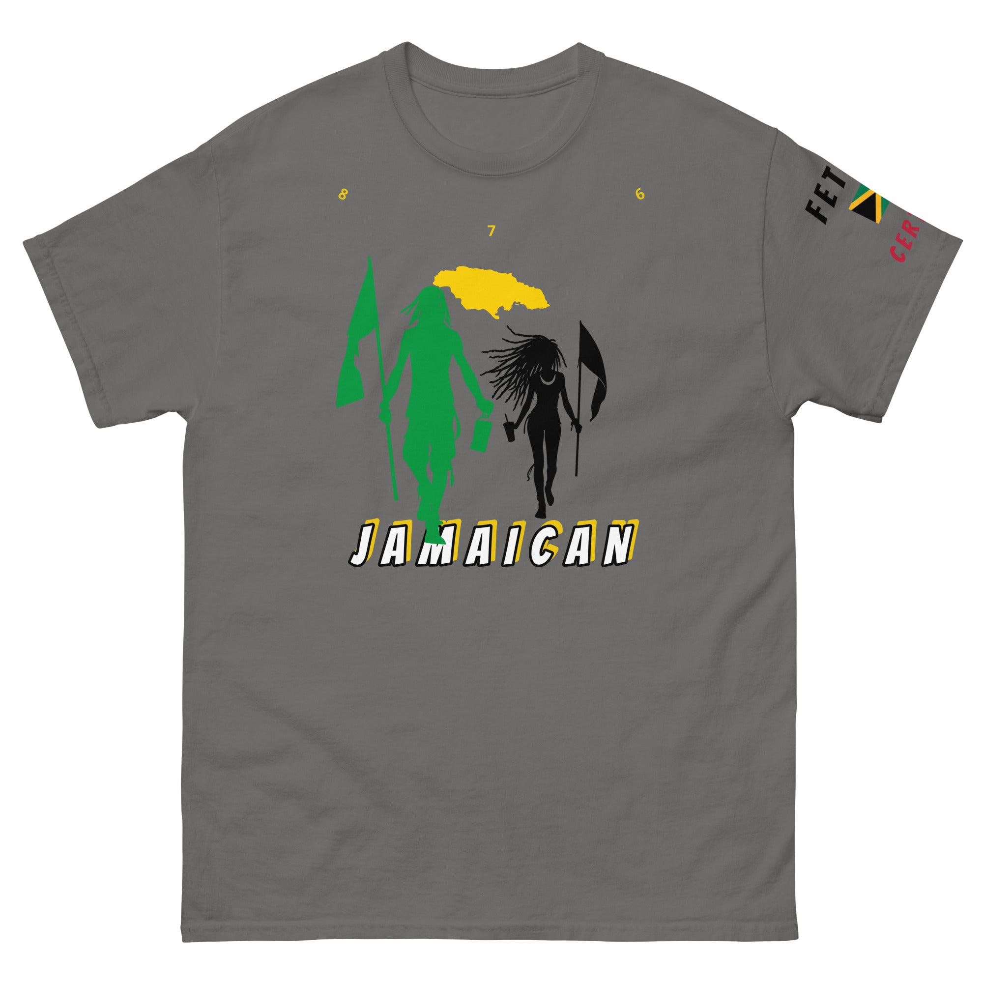 Jamaica Flag Mon/Gyal Tee-Fete Massive