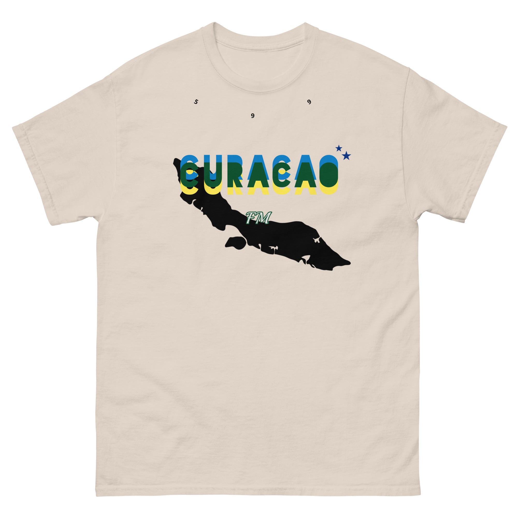 Curacao Triple Word tee-Fete Massive