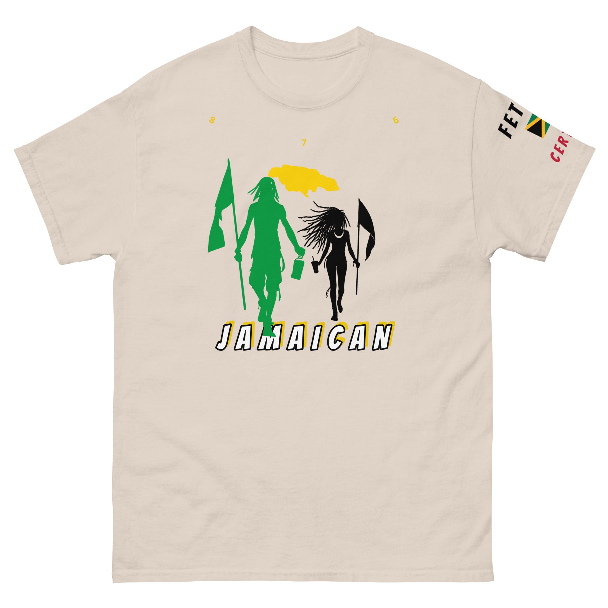 Jamaica Flag Mon/Gyal Tee-Fete Massive