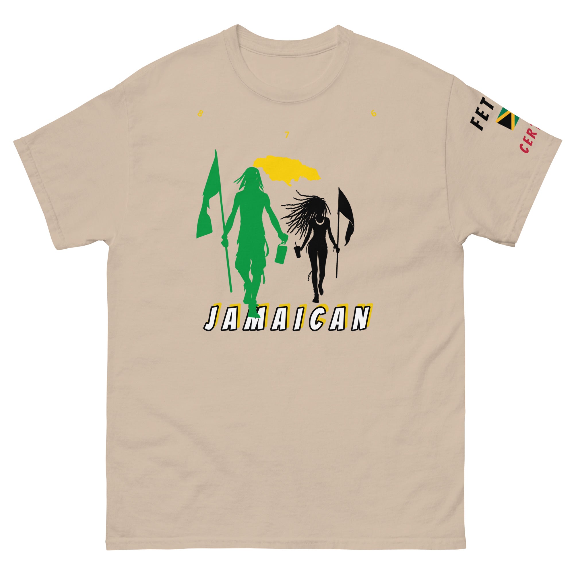 Jamaica Flag Mon/Gyal Tee-Fete Massive