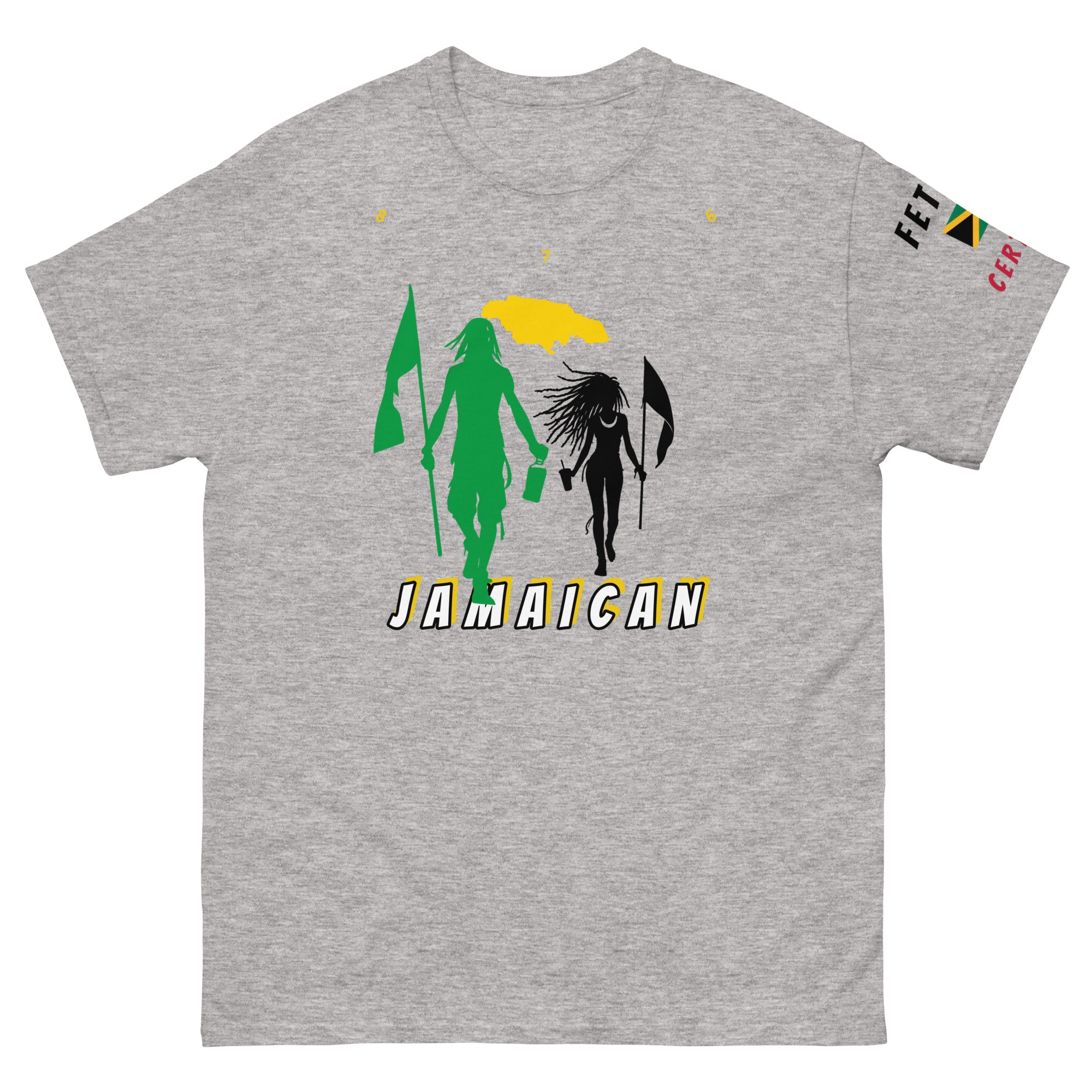 Jamaica Flag Mon/Gyal Tee-Fete Massive