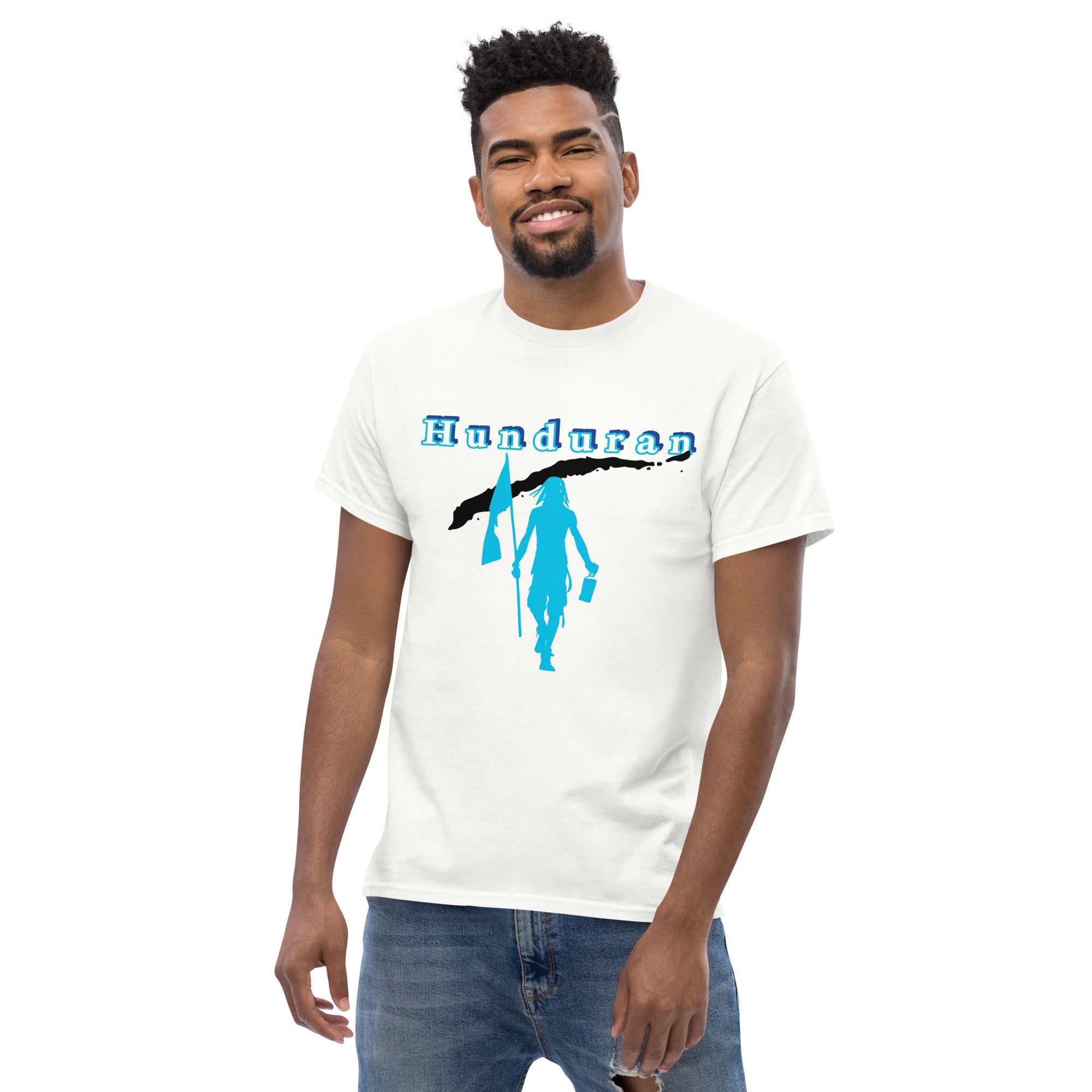Roatan / Honduras Island Tee with Flag Mon-Fete Massive