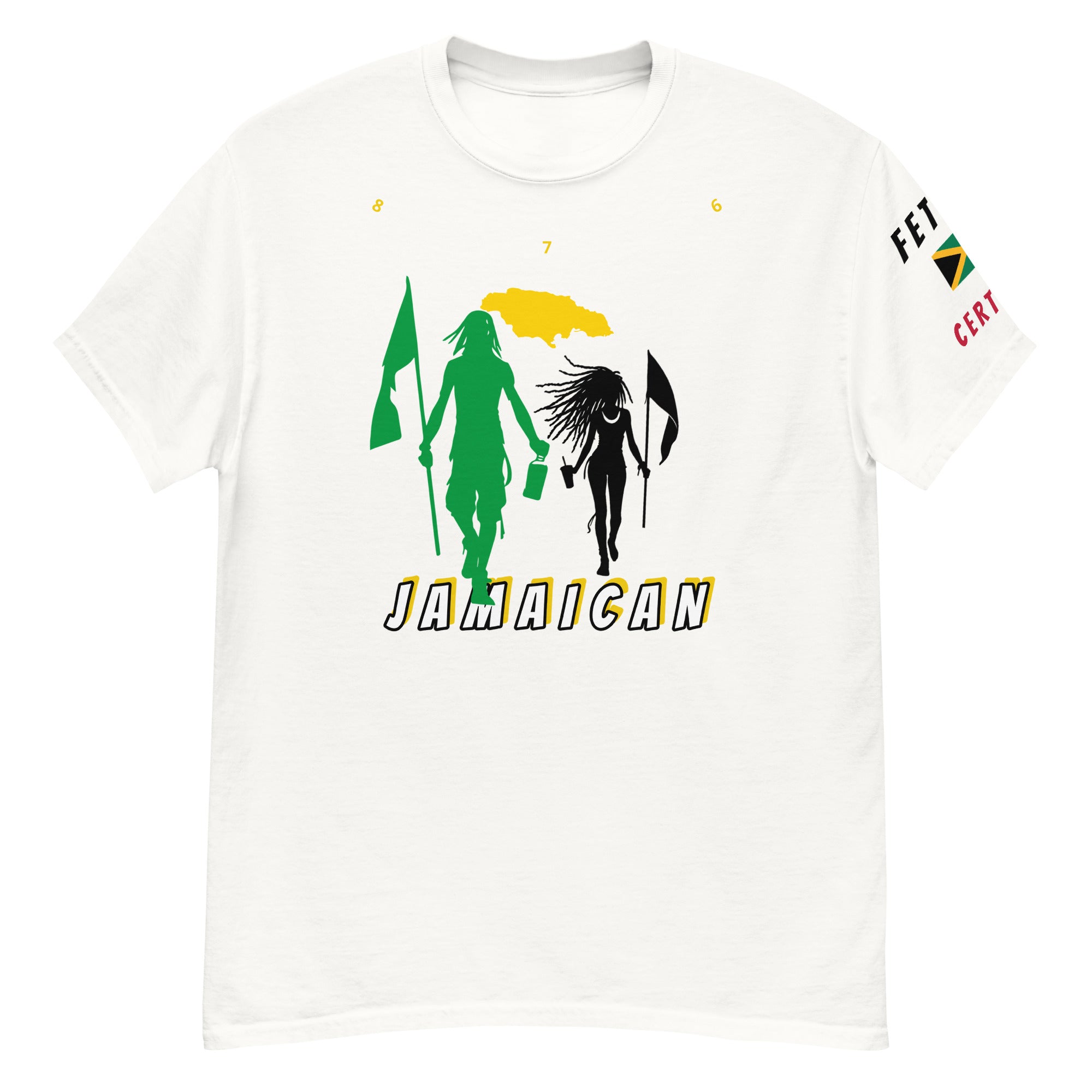 Jamaica Flag Mon/Gyal Tee-Fete Massive
