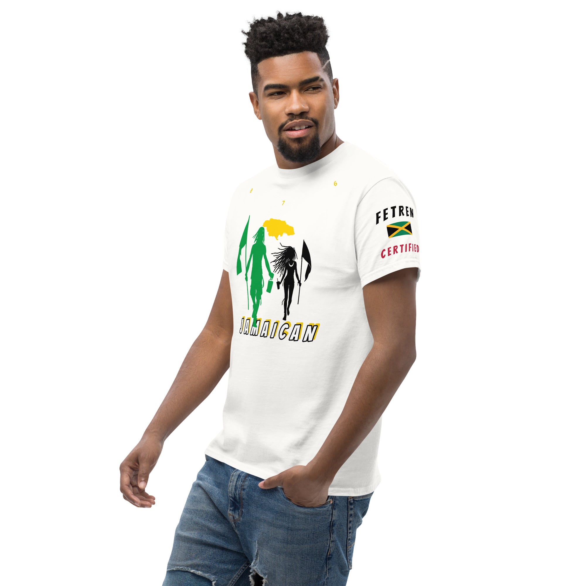 Jamaica Flag Mon/Gyal Tee-Fete Massive